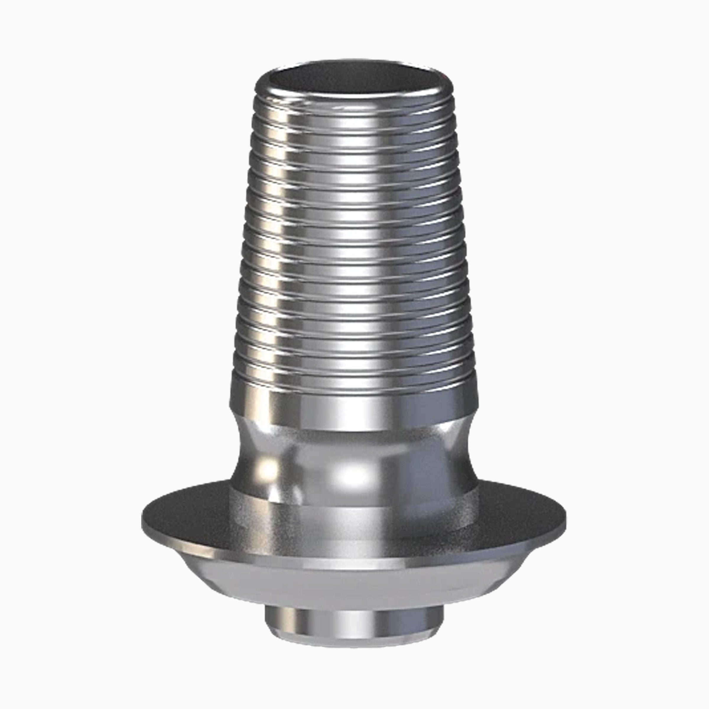 Internal Hex WP TiBase Abutment, Round Non-Engaging, 0.5 cuff, 6H