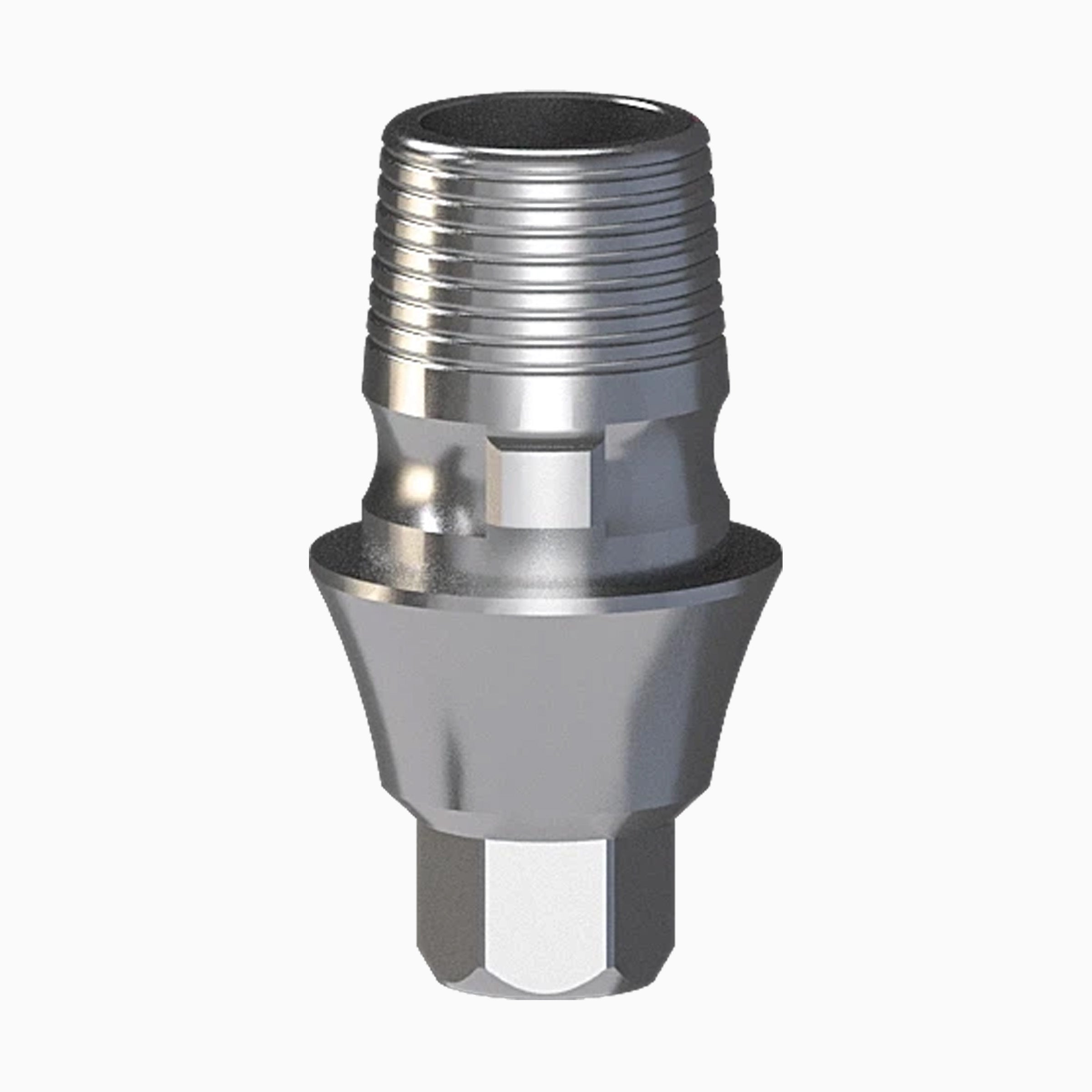 Internal Hex TiBase Abutment, Round, NP, Engaging, C2.0 mm, H4.0 mm