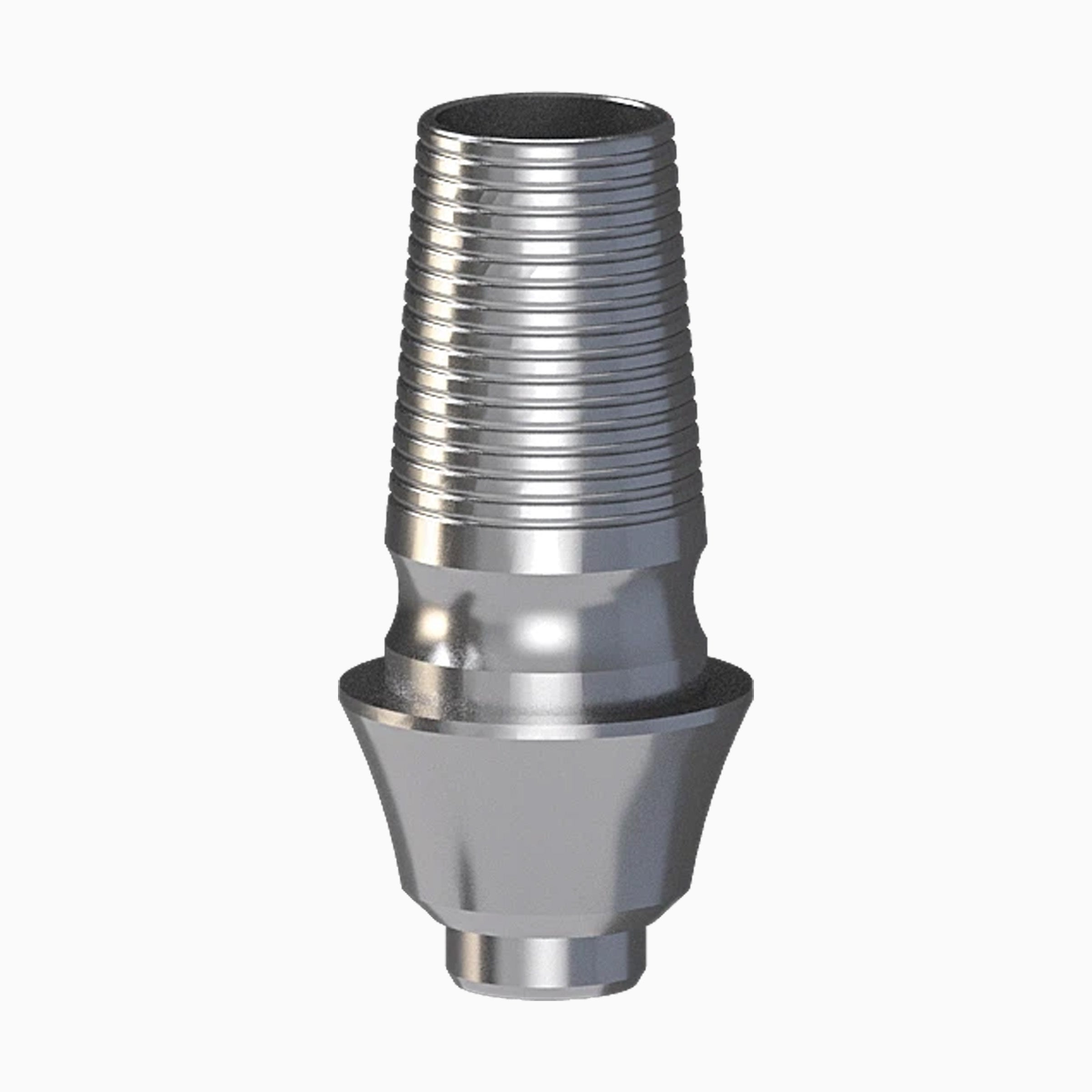 Internal Hex TiBase Abutment, Round, NP, Non-Engaging, C2.0 mm, H6.0 mm