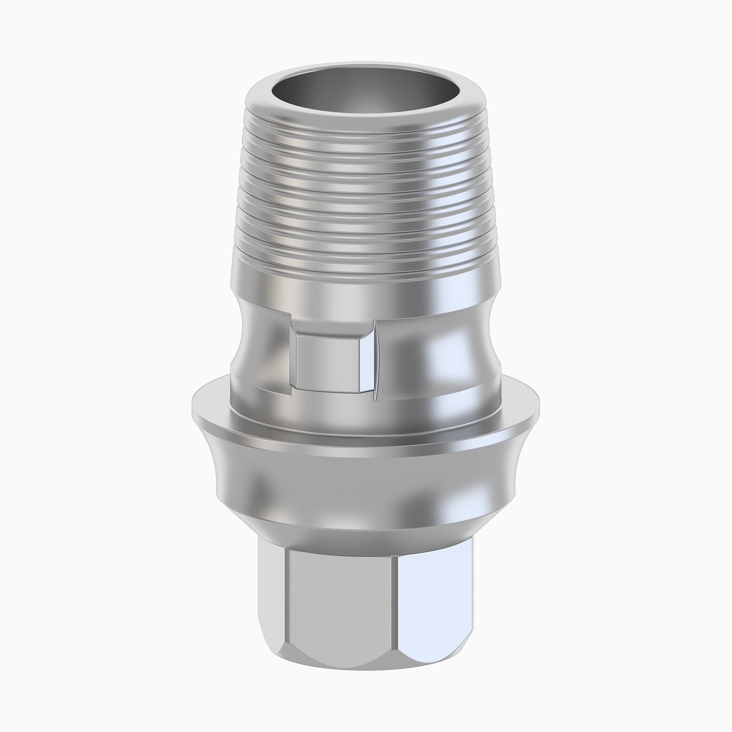 Internal Hex TiBase Abutment, Round, SP, Engaging, H4.0, C1.0 mm