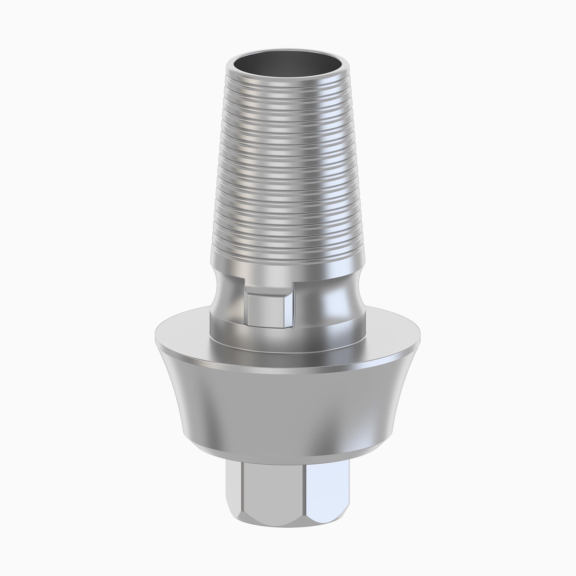 Internal Hex TiBase Abutment, Round, WP, Engaging, H6.0, C2.0 mm