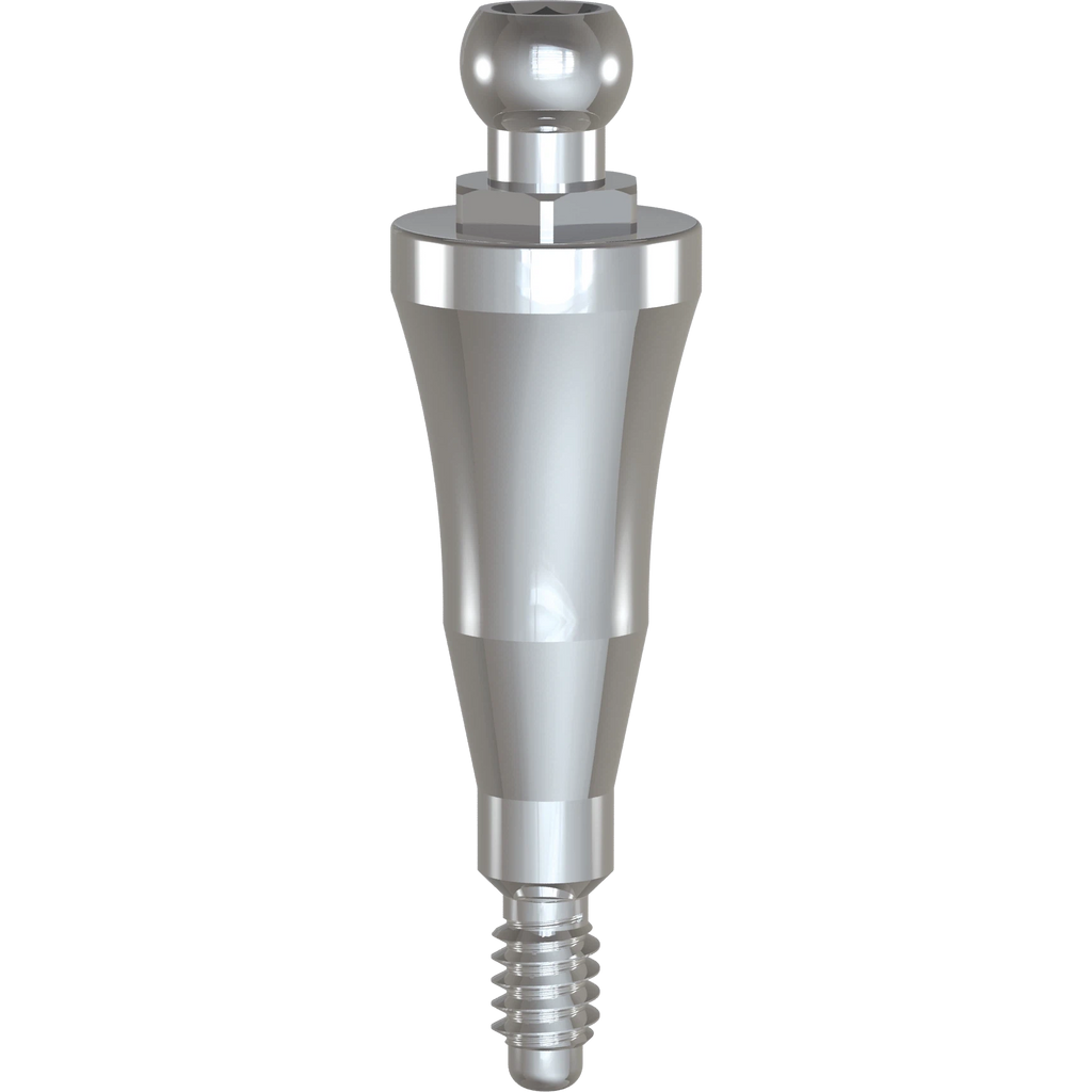 Paltop Conical Ball Attachment, H 5.0mm 5mm