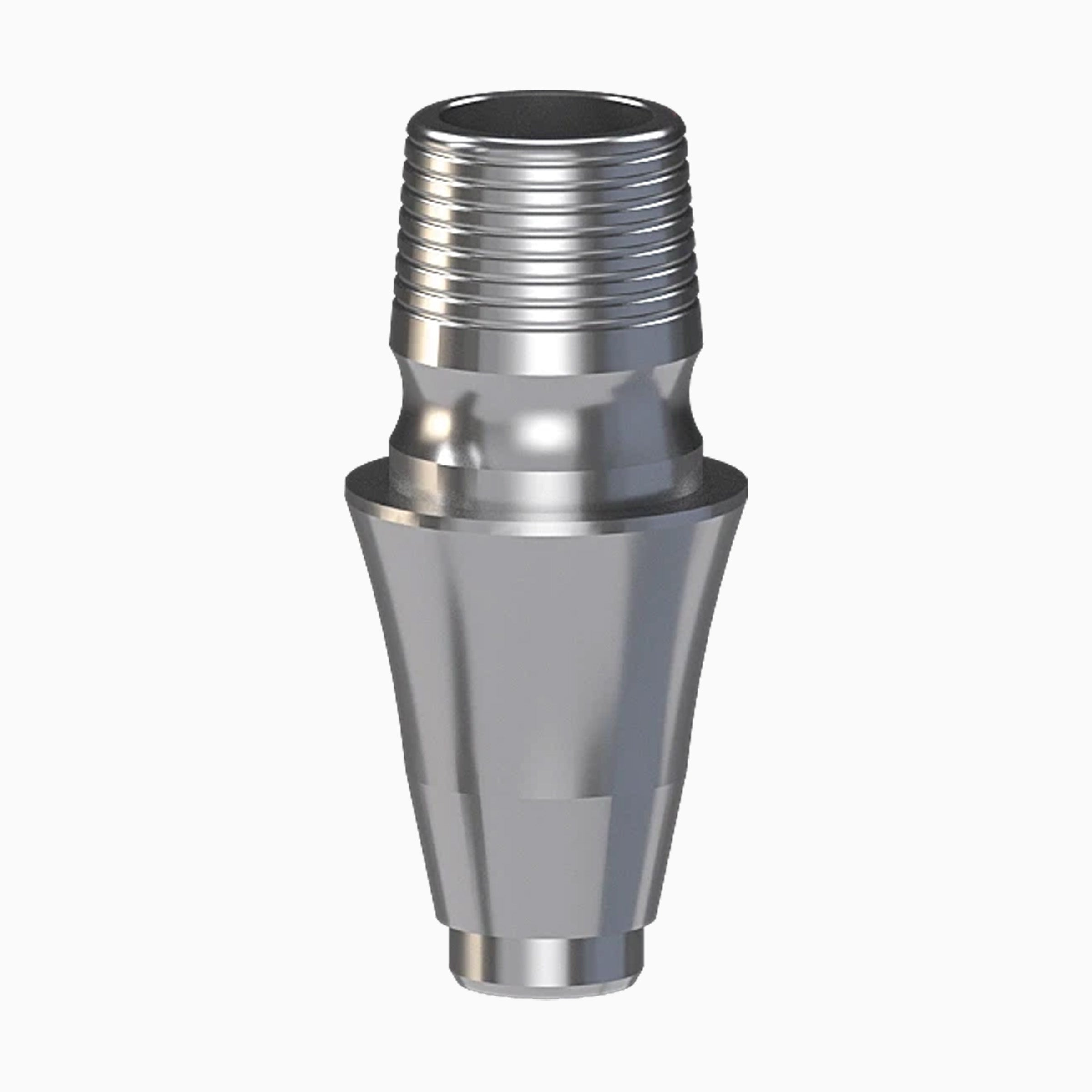 Conical TiBase Abutment, Round, Non-Engaging, H4.0, C3.0 mm