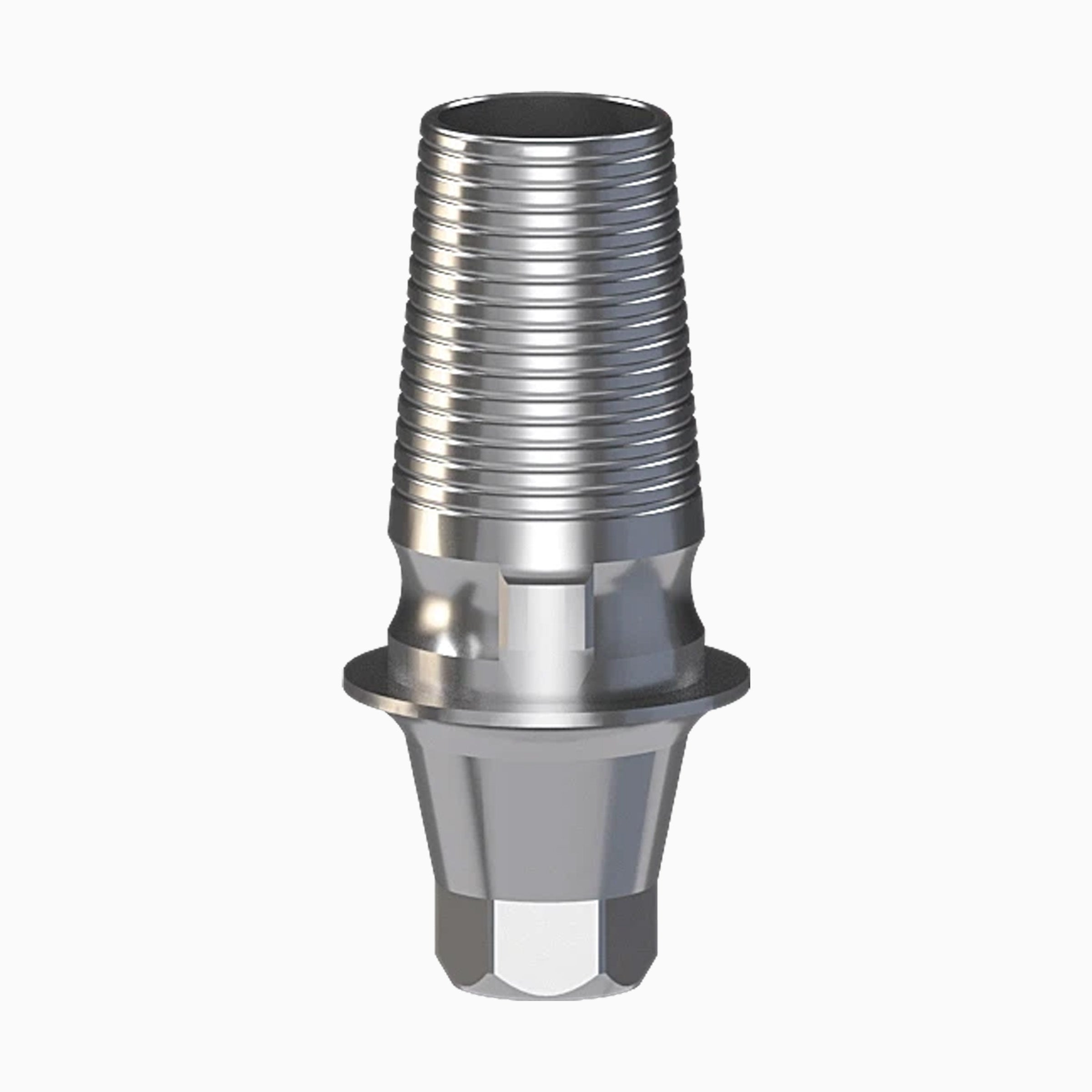 Conical TiBase Abutment, Round, Engaging, H6.0, C0.5 mm