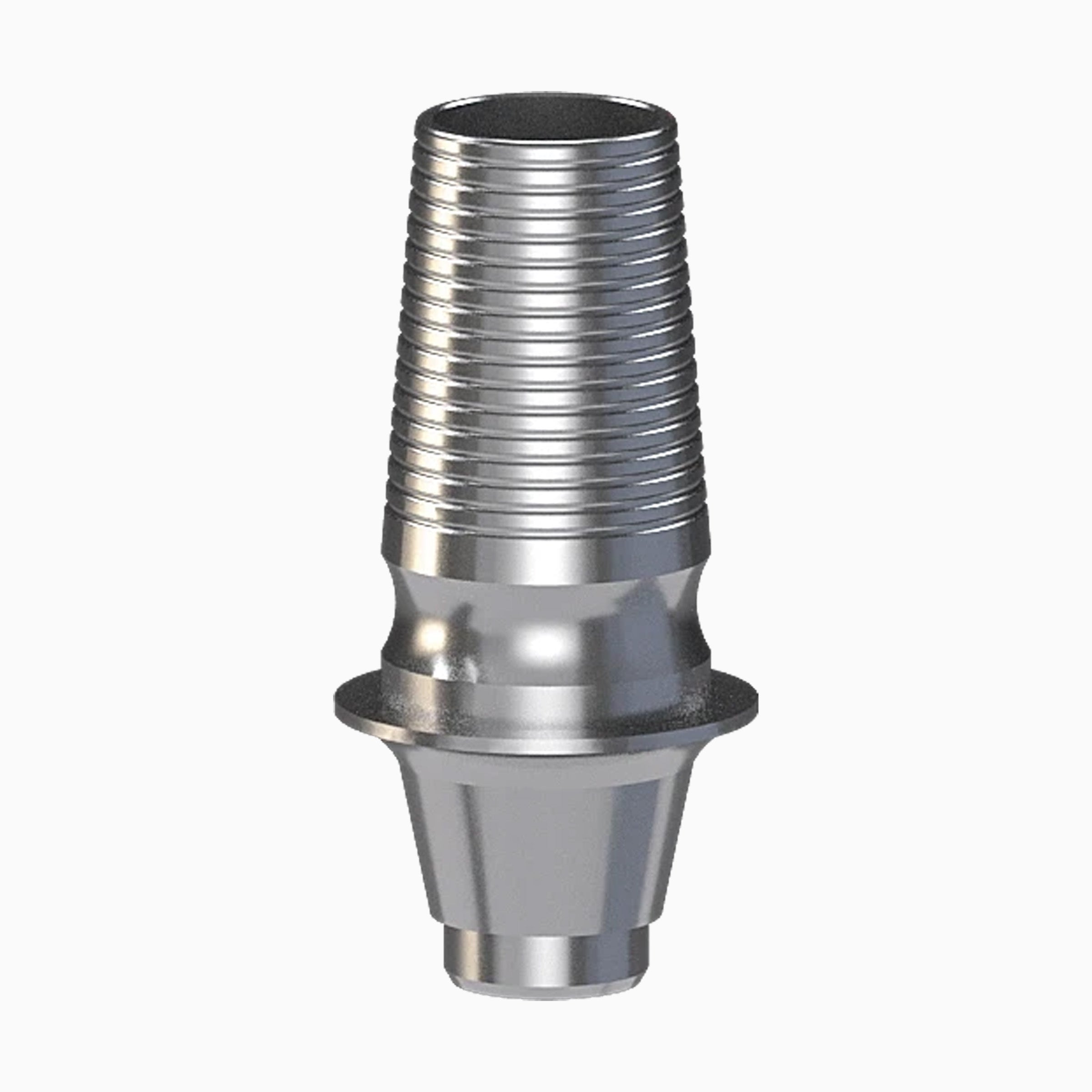 Conical TiBase Abutment, Round, Non-Engaging, H6.0, C0.5 mm