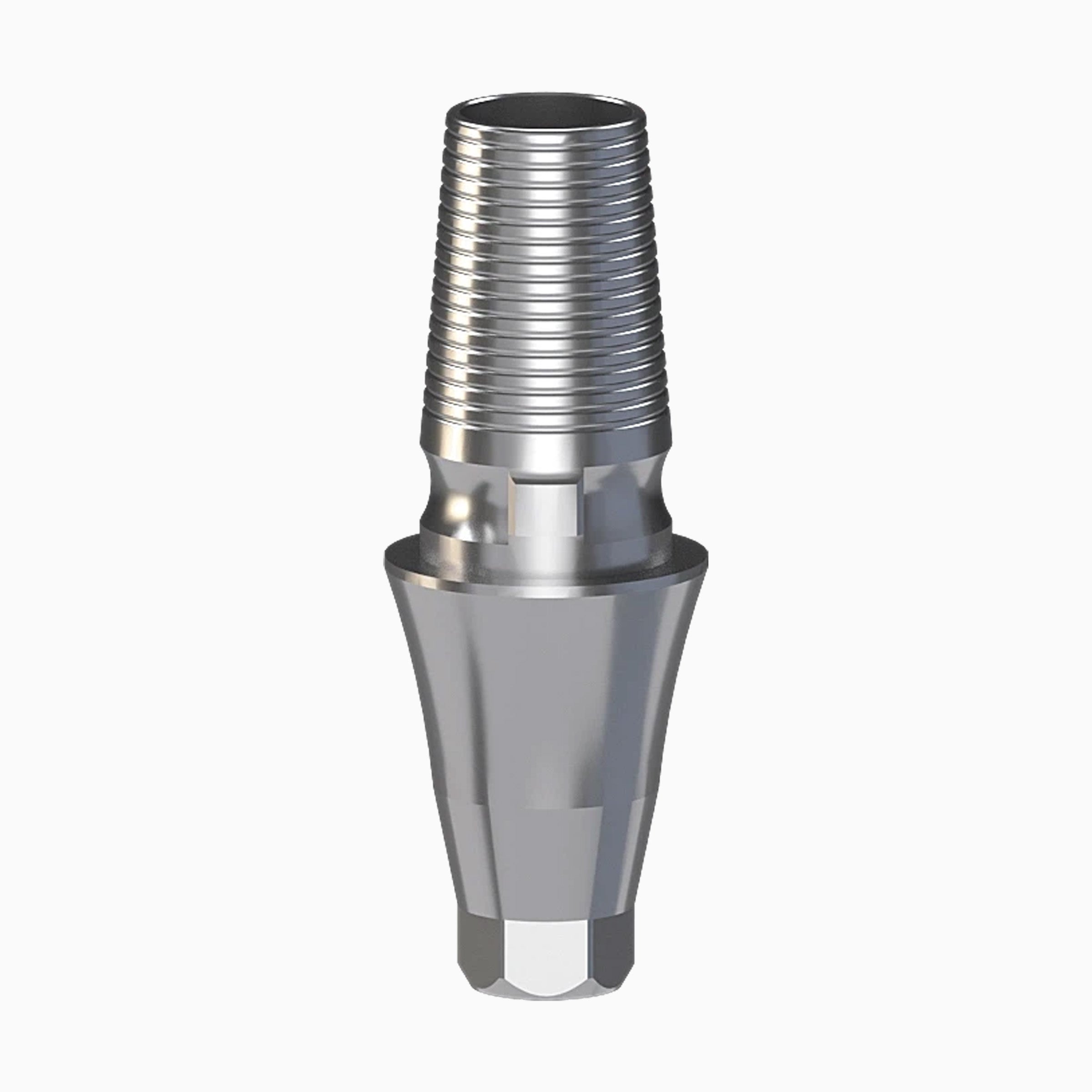 Conical TiBase Abutment, Round, Engaging, H6.0, C3.0 mm