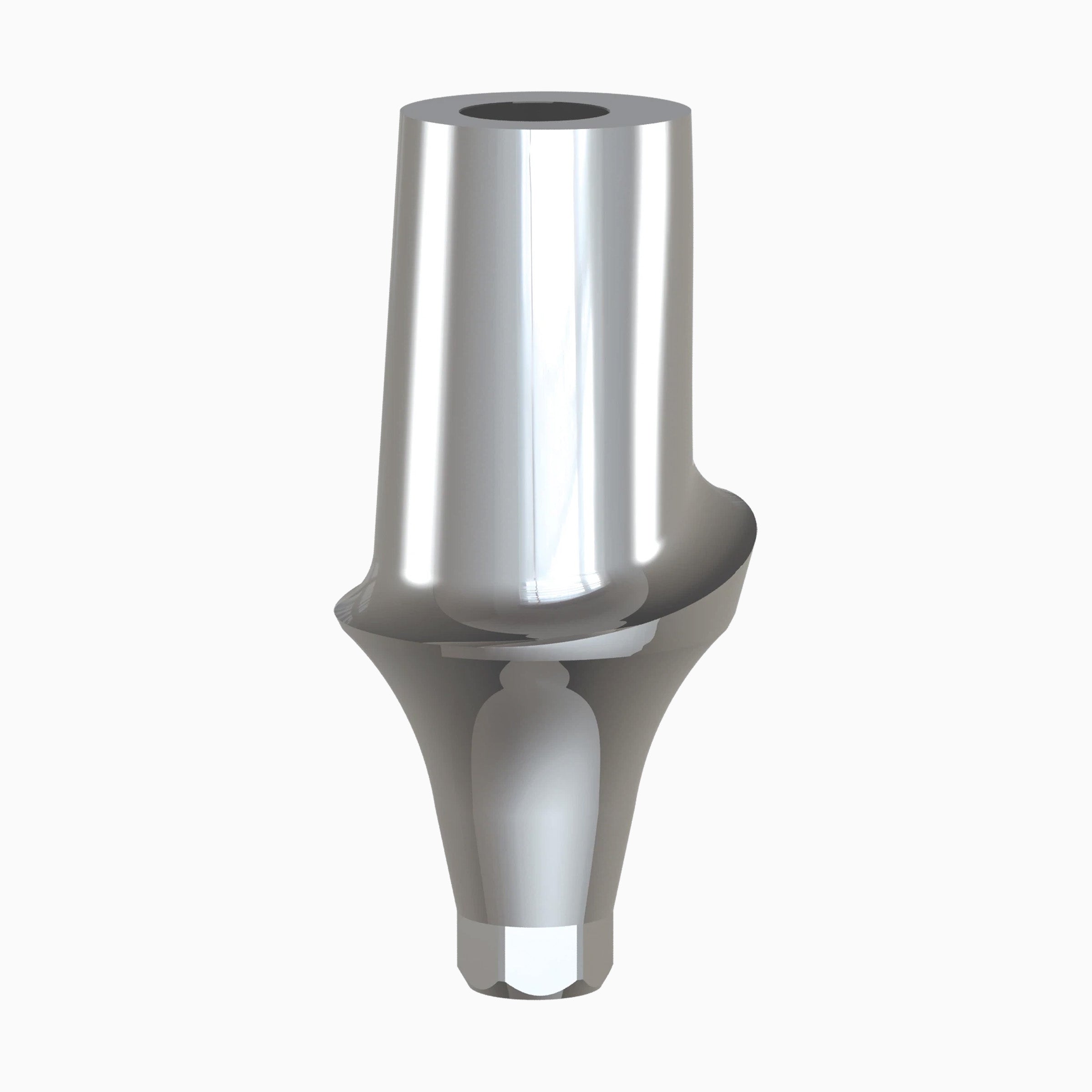 Conical Titanium Abutment, Straight, Anatomic Concave, Ø6.0, C3.0 mm
