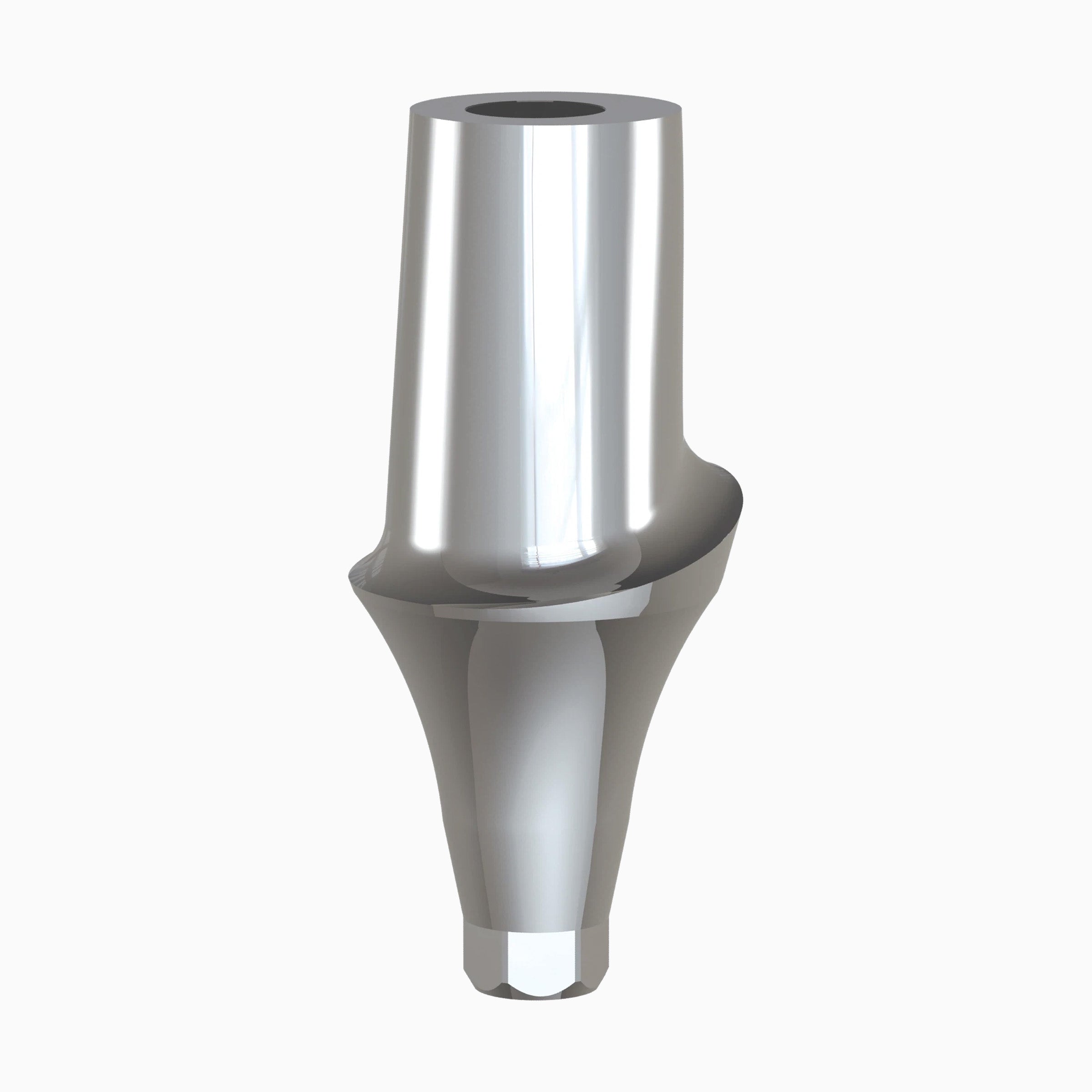 Conical Titanium Abutment, Straight, Anatomic Concave, Ø6.0, C4.0 mm
