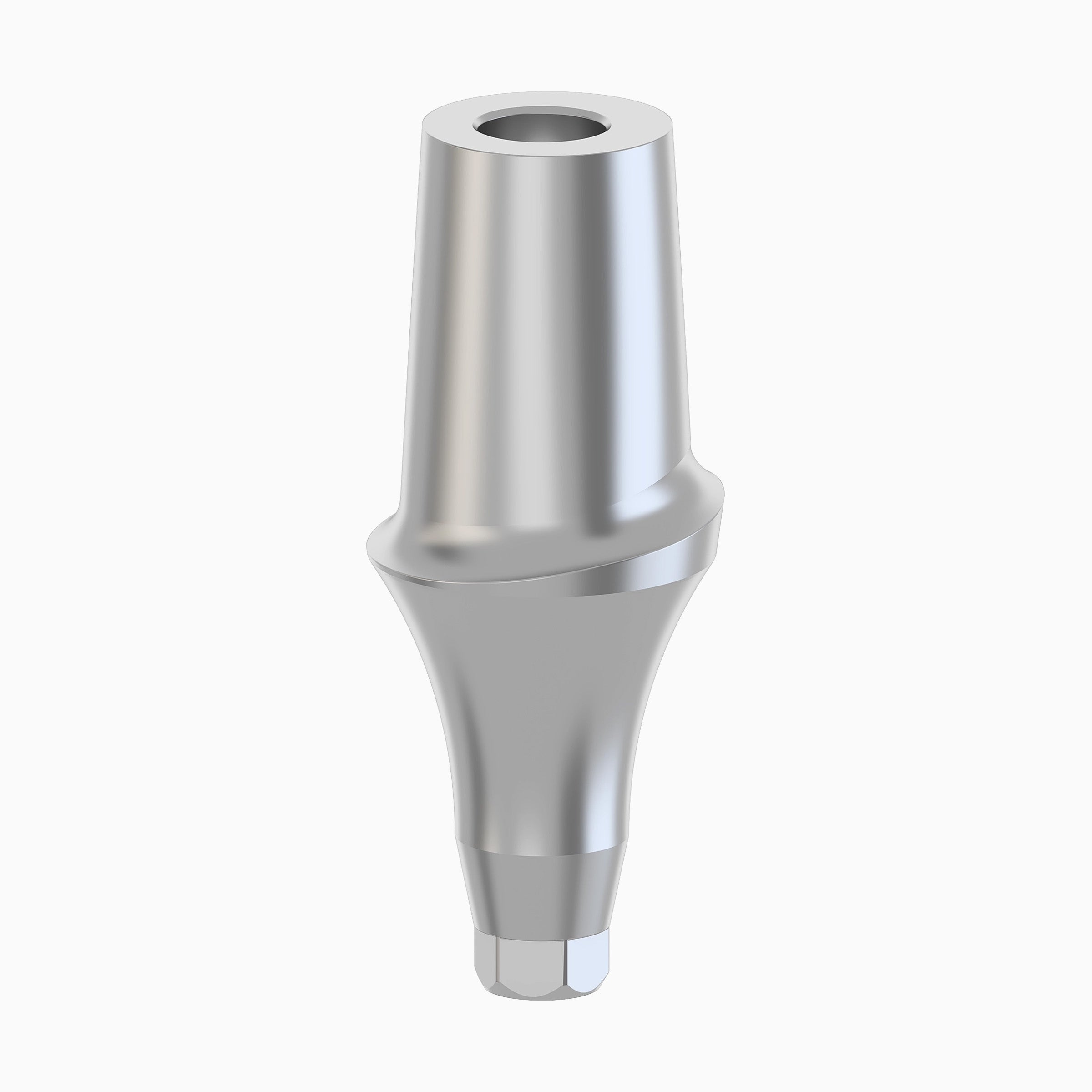 Conical Titanium Abutment, Straight, Anatomic Concave, Ø6.0, C5.0 mm