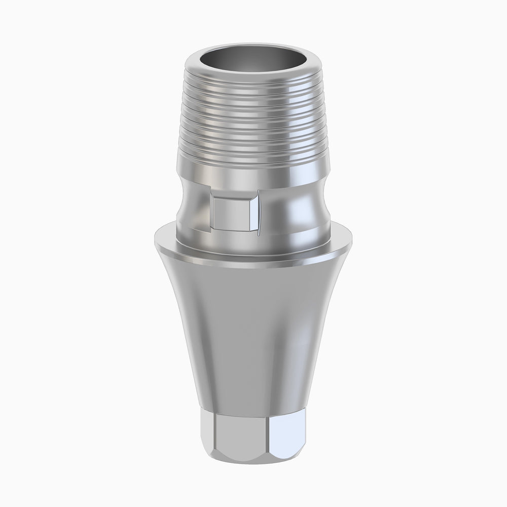 Conical TiBase Abutment, Round, Engaging, H4.0, C2.0 mm – Keystone ...