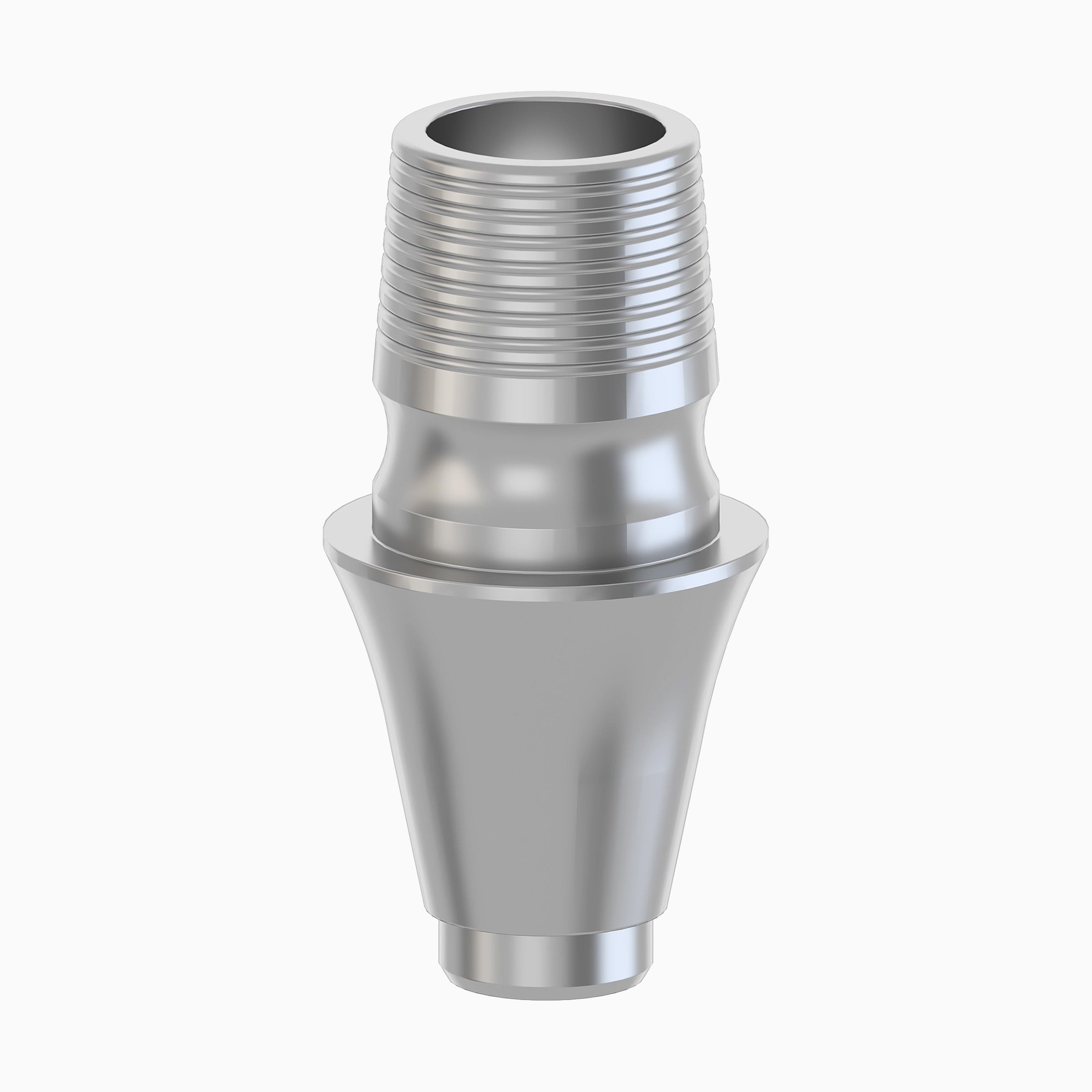 Conical TiBase Abutment, Round, Non-Engaging, H4.0, C2.0 mm