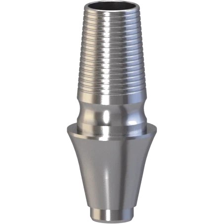 Conical Titanium Base Round Non-Engage / 6mm / 2mm