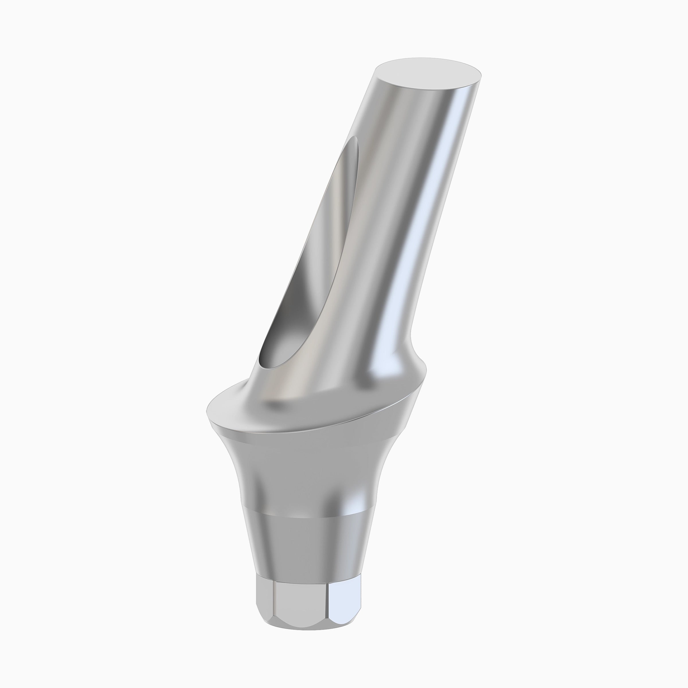 Conical Titanium Abutment, 20° Angled, Anatomic Concave, Ø4.5, C2.0 mm