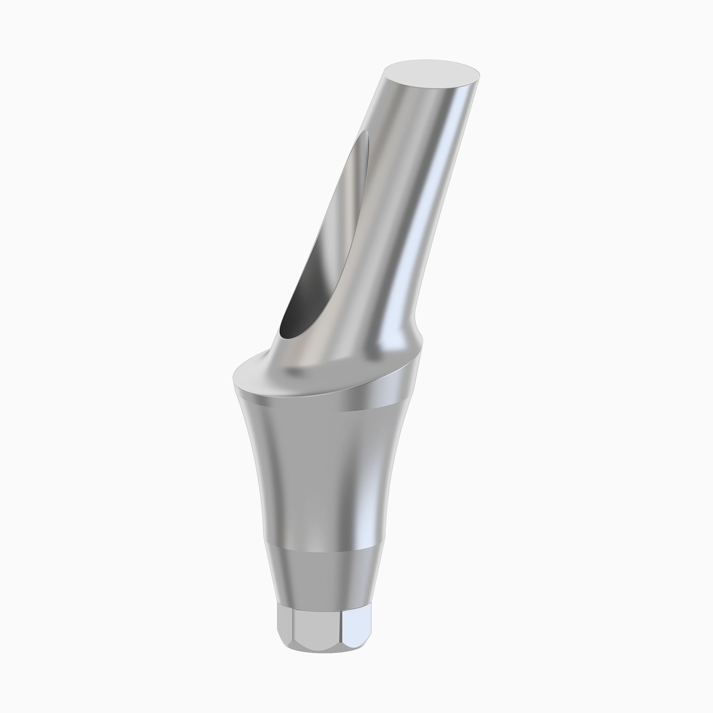 Conical Titanium Abutment, 20° Angled, Anatomic Concave, Ø4.5, C4.0 mm