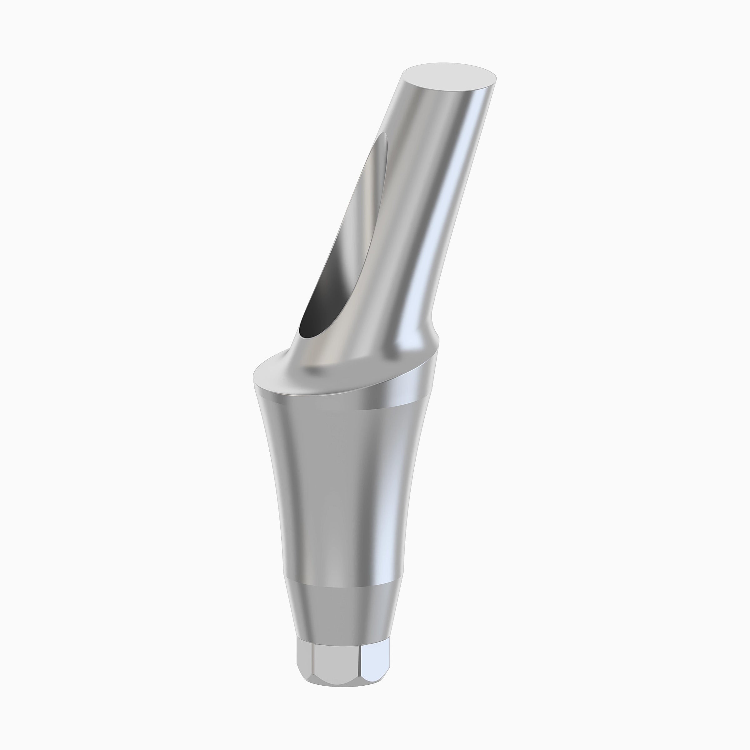 Conical Titanium Abutment, 20° Angled, Anatomic Concave, Ø4.5, C5.0 mm