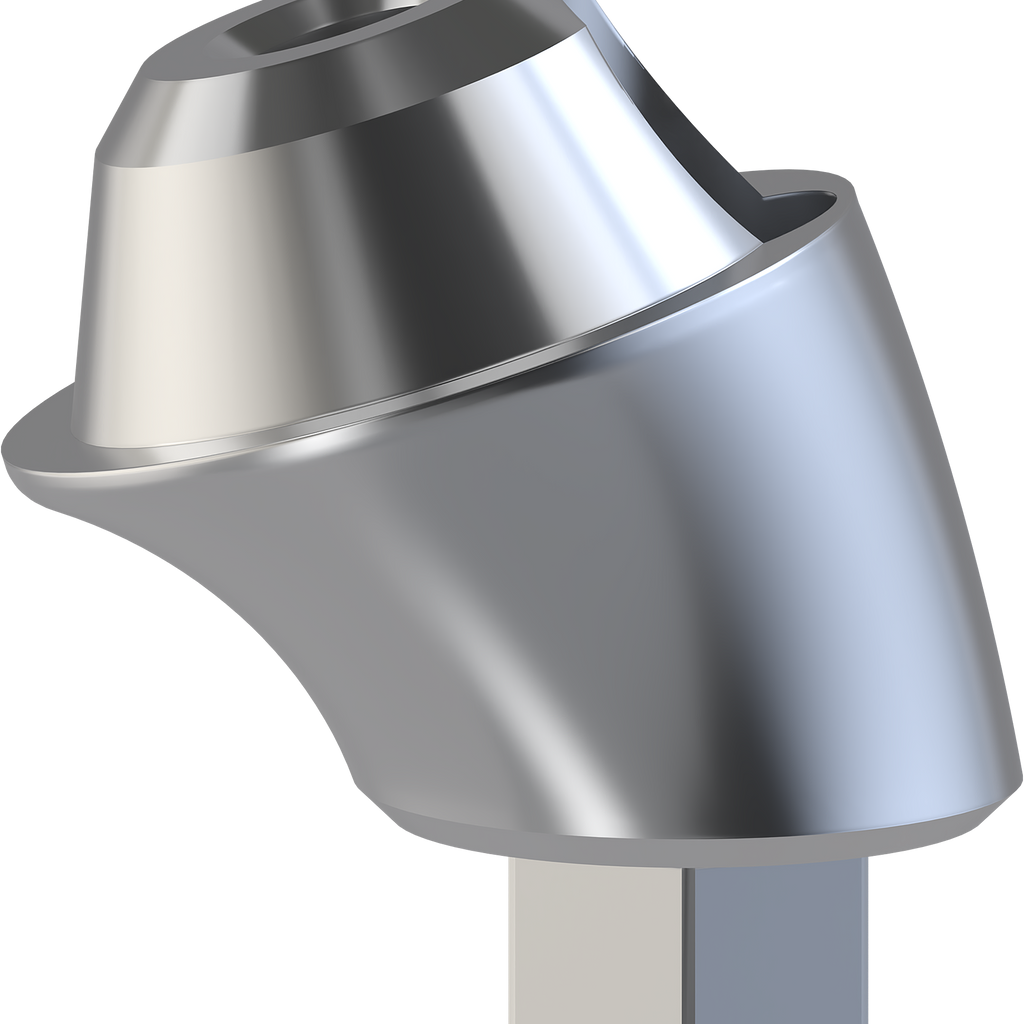 Angled Abutment, 17° Molaris™ MUA, WP, Ø 7.0/8.0/9.0, 4.0 Cuff