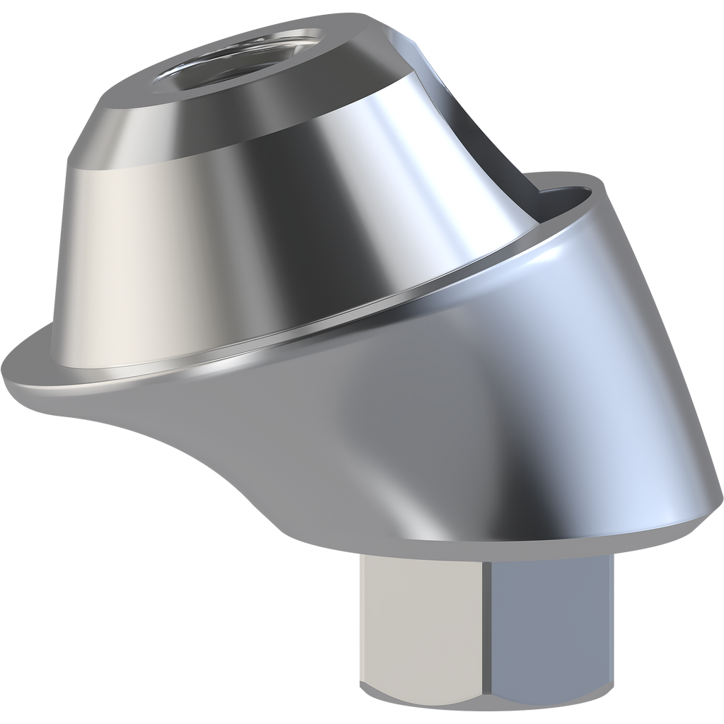 Angled Abutment, 17° Molaris™ MUA, WP, Ø 7.0/8.0/9.0, 3.0 Cuff