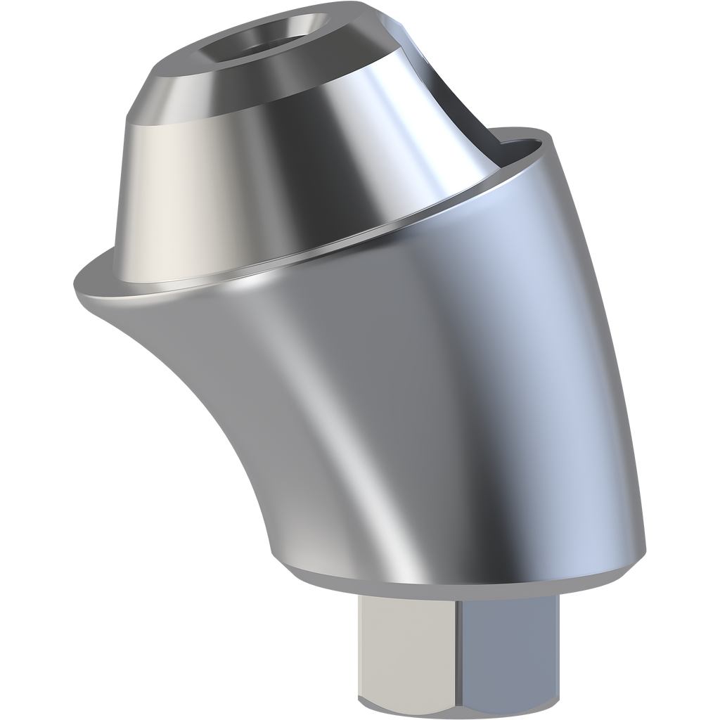 Angled Abutment, 17° Molaris™MUA, Ø 7.0/8.0/9.0, 5.0 Cuff