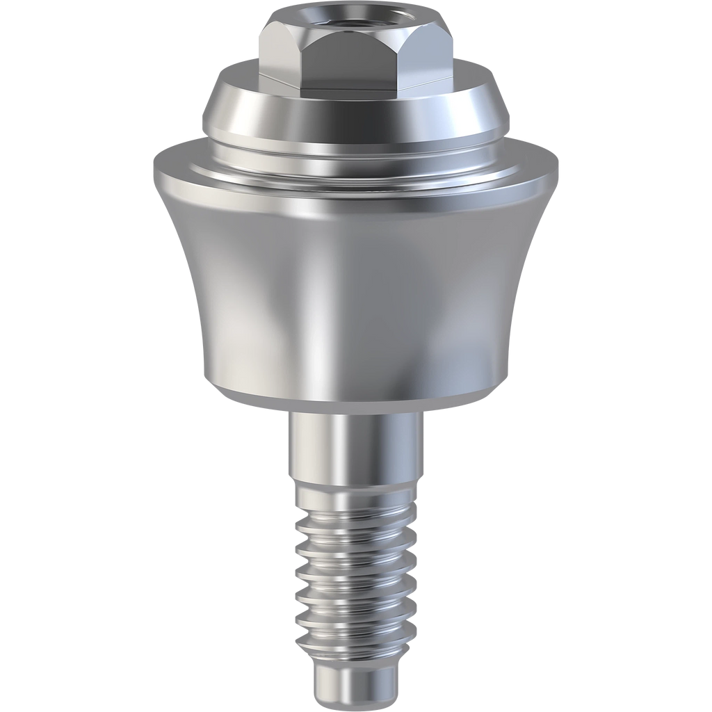 Paltop Internal Hex Multi-Unit Angled Abutment, 17° MUA, WP, Ø 6.0, C 3.0 mm