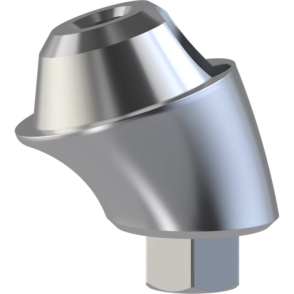 Paltop Internal Hex Multi-Unit Angled Abutment, 17° MUA, WP, Ø 6.0, C 4.0 mm