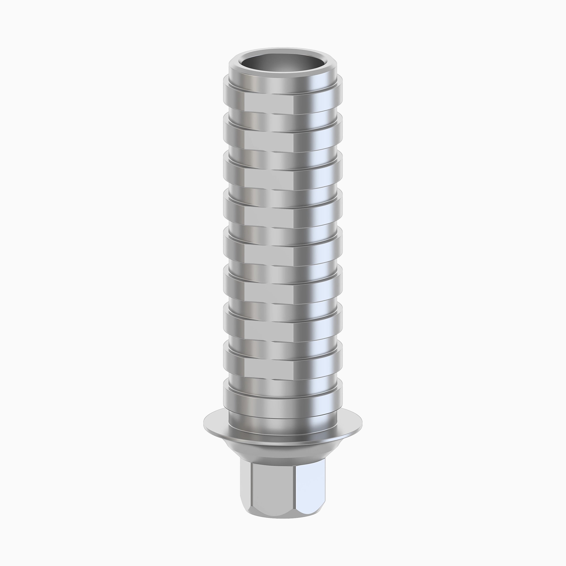 Internal Hex Temporary Titanium Abutment, NP, Engaging, H0.5 mm