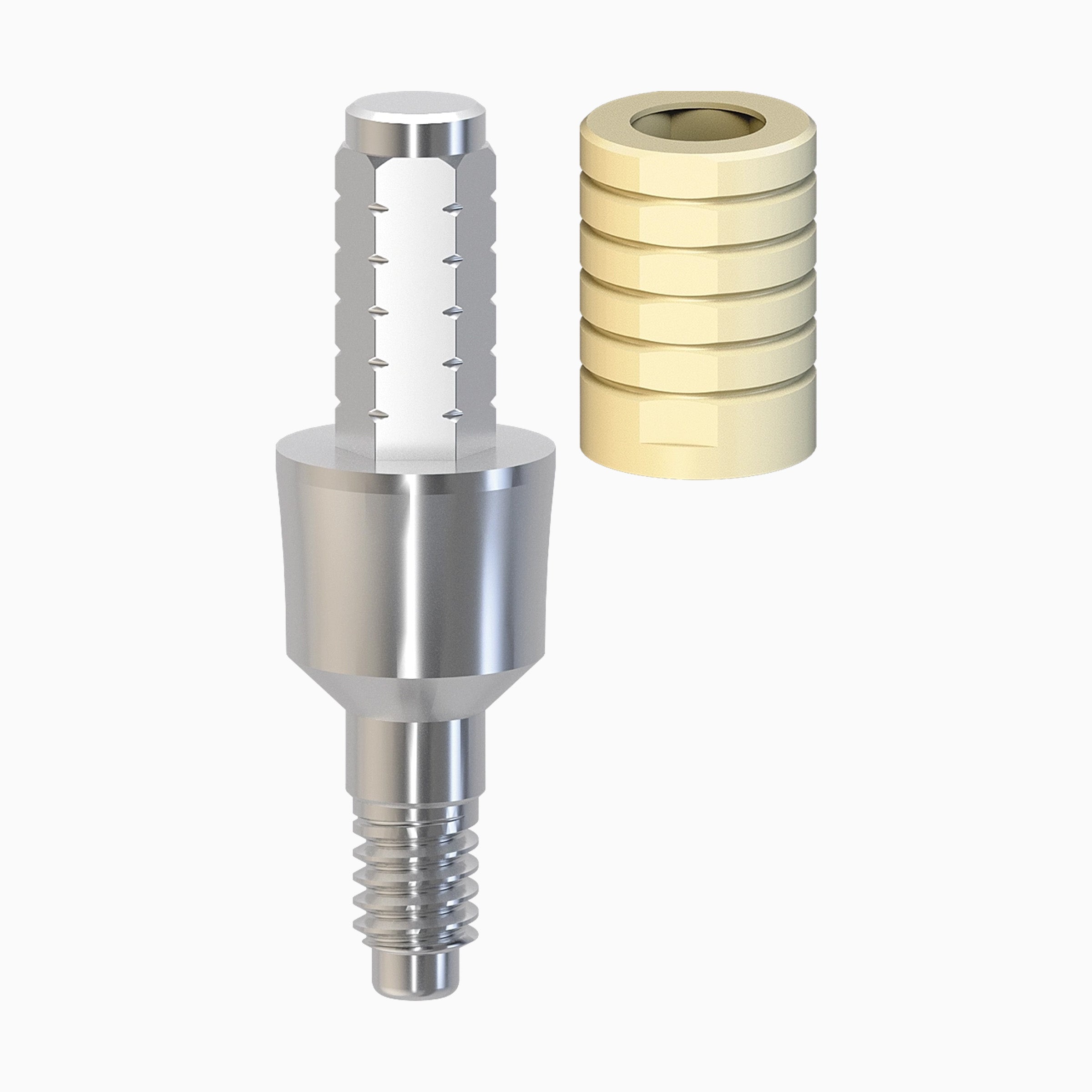 Internal Hex Titanium Temporary Abutment, Immediate, SP, C3.0 mm