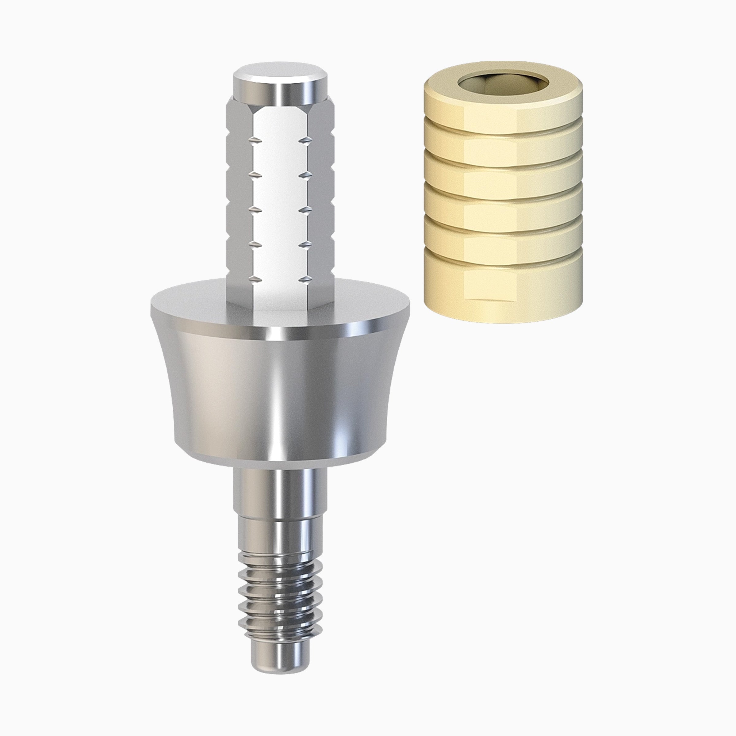 Internal Hex Titanium Temporary Abutment, Immediate, WP, C3.0 mm