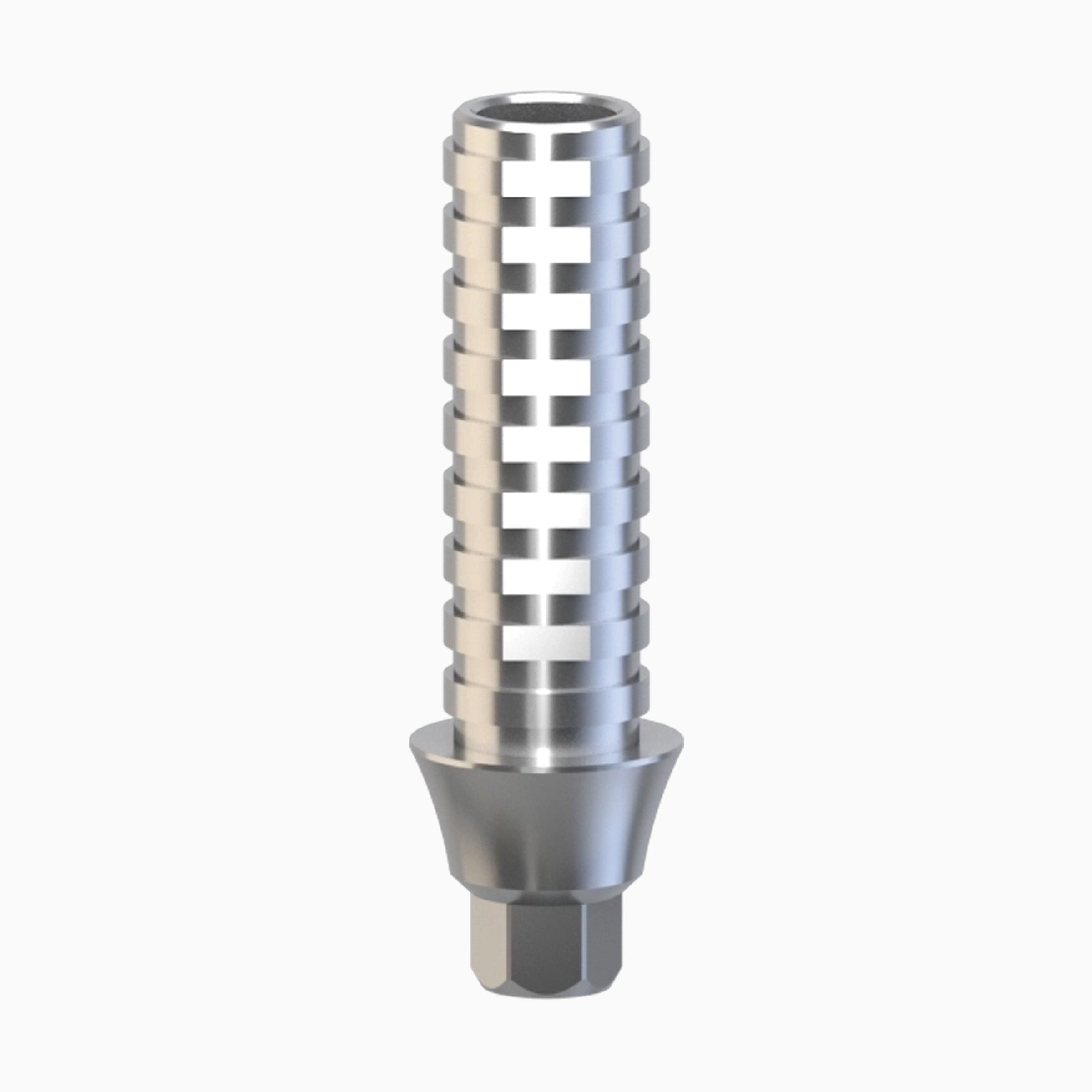 Internal Hex Titanium Temporary Abutment, NP, Engaging, H2.0 mm