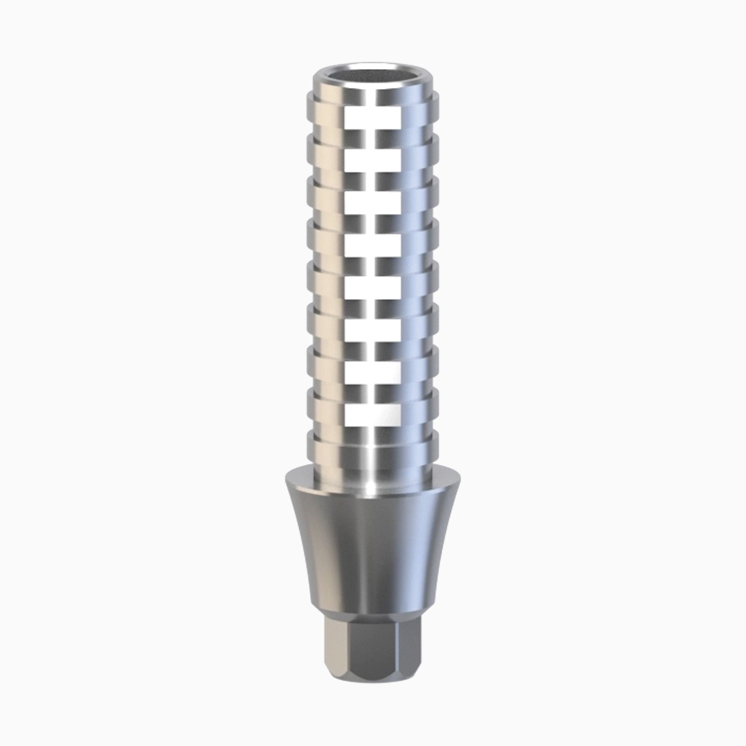 Internal Hex Titanium Temporary Abutment, NP, Engaging, H3.0 mm