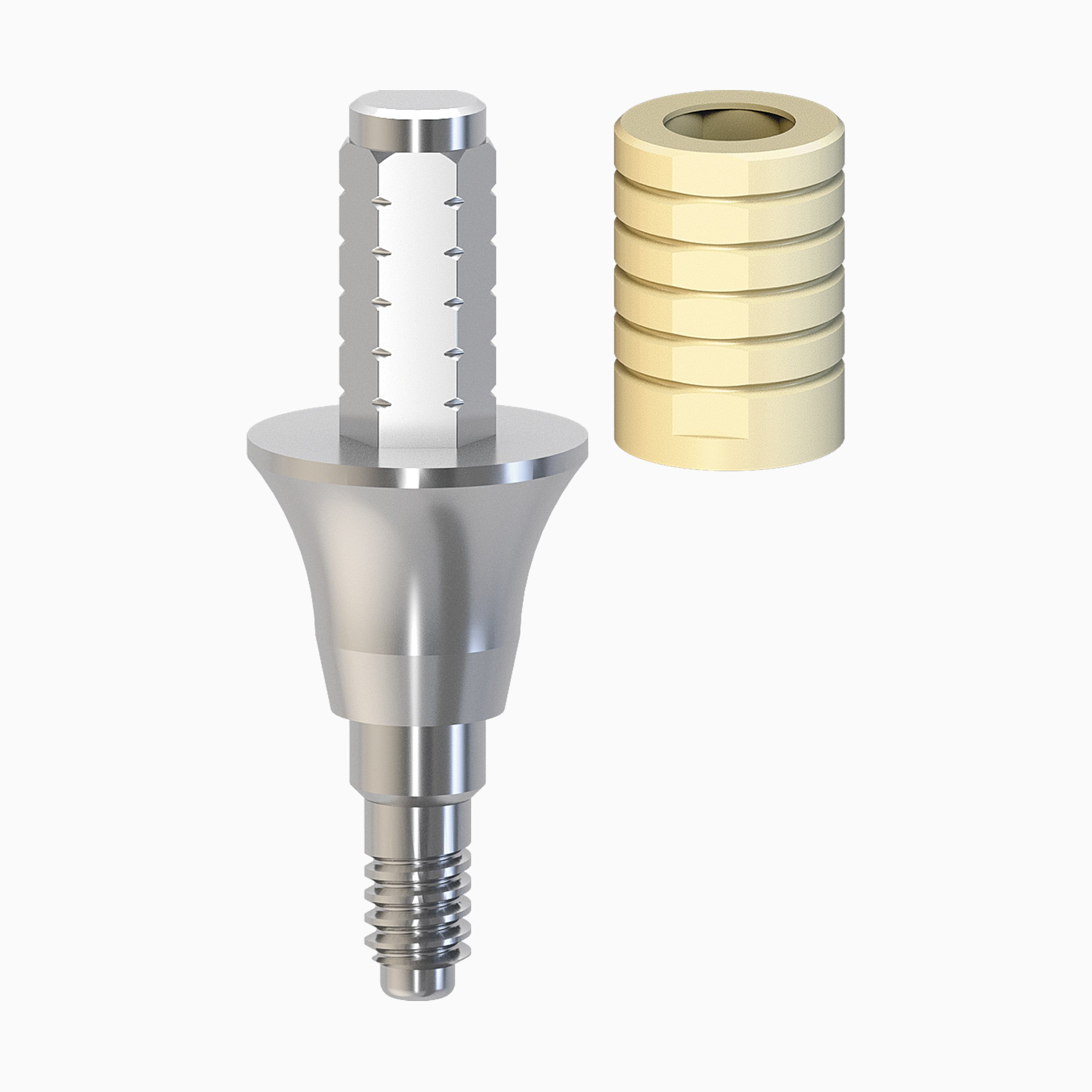 Conical Immediate Temporary Abutment, 3.0 mm, Wide