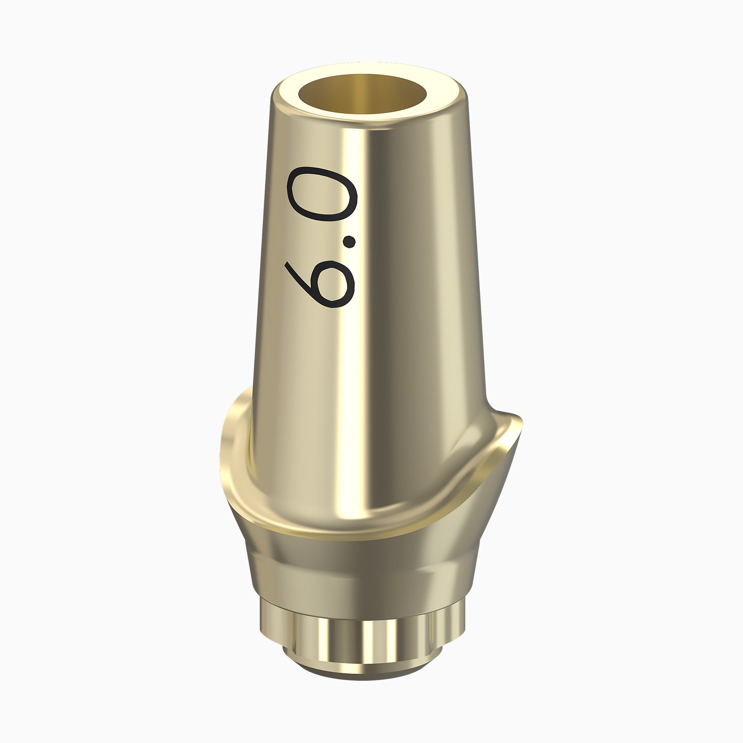 TiLobe® Esthetic Abutment, Straight, Contour, WD, Ø5.0/5.5/6.5, F6.0, C1.0 mm