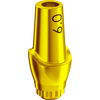 Prima™ Aesthetic Contour Ti Abutment, Gold Wide / 6mm / 3mm