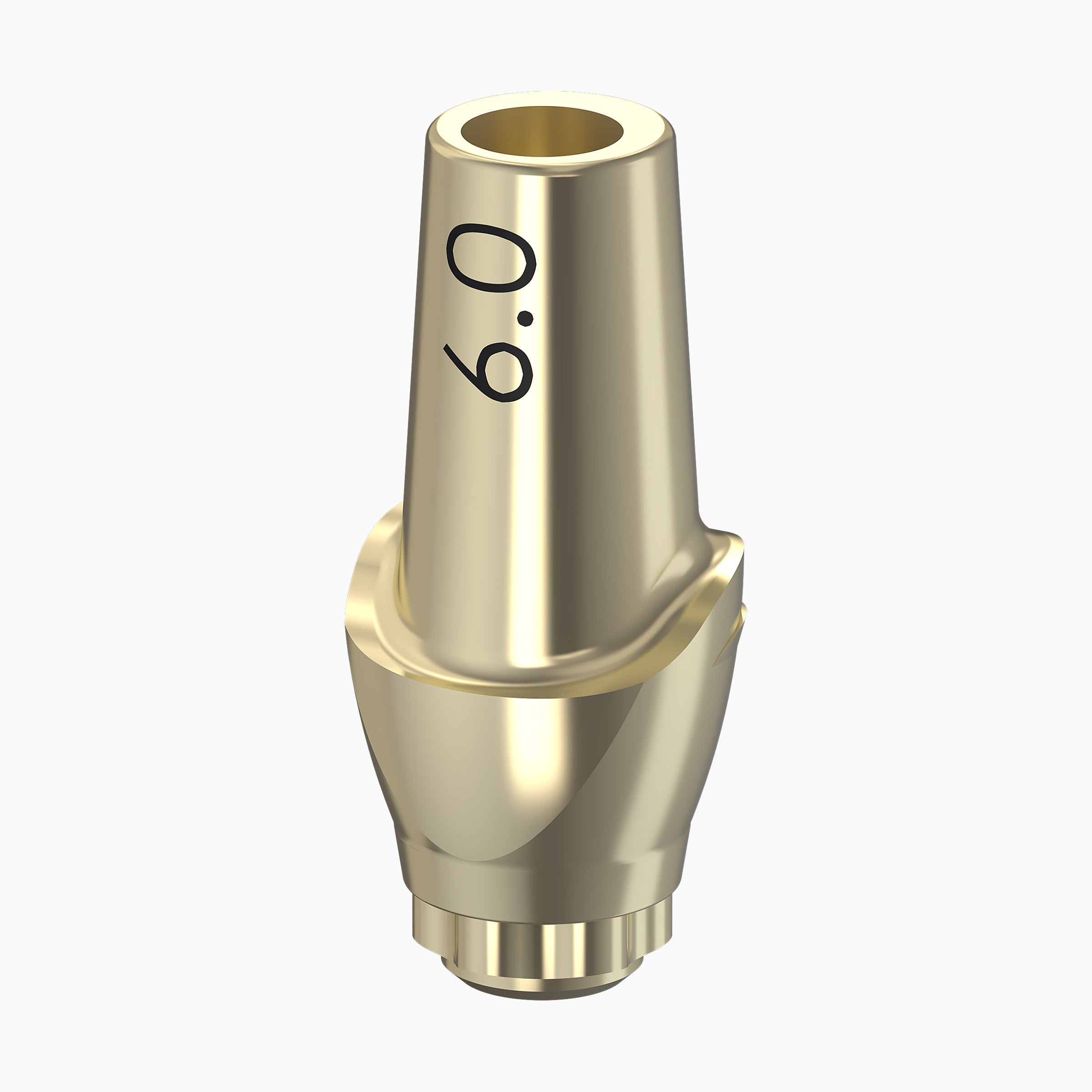 TiLobe® Esthetic Abutment, Straight, Contour, WD, Ø5.0/5.5/6.5, F6.0, C3.0 mm