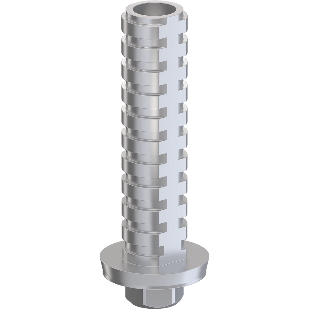 Molaris™ Internal Hex Titanium Temporary Cylinder, Ø 8.0/9.0, F 8.0, C 1.0 mm, Engaging Ø 8.0/9.0 / 1.0mm