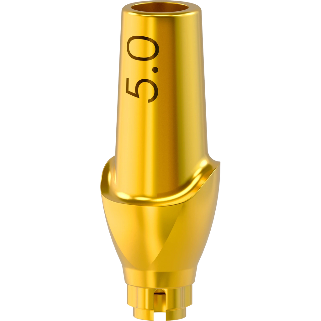 TI-LOBE TITE™ Aesthetic Contour Ti Abutment Ø 3.5, F 5.0, C 3.0, w/ Screw