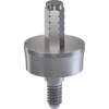 Molaris™ TiLobe®/Internal Hex Immediate Temporary Abutment, Straight Ø 8.0/9.0, F 7.0, C 3.0 mm