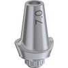 Molaris™ TiLobe® Titanium Abutment, Ø 8.0/9.0, F 7.0, C 1.0 mm