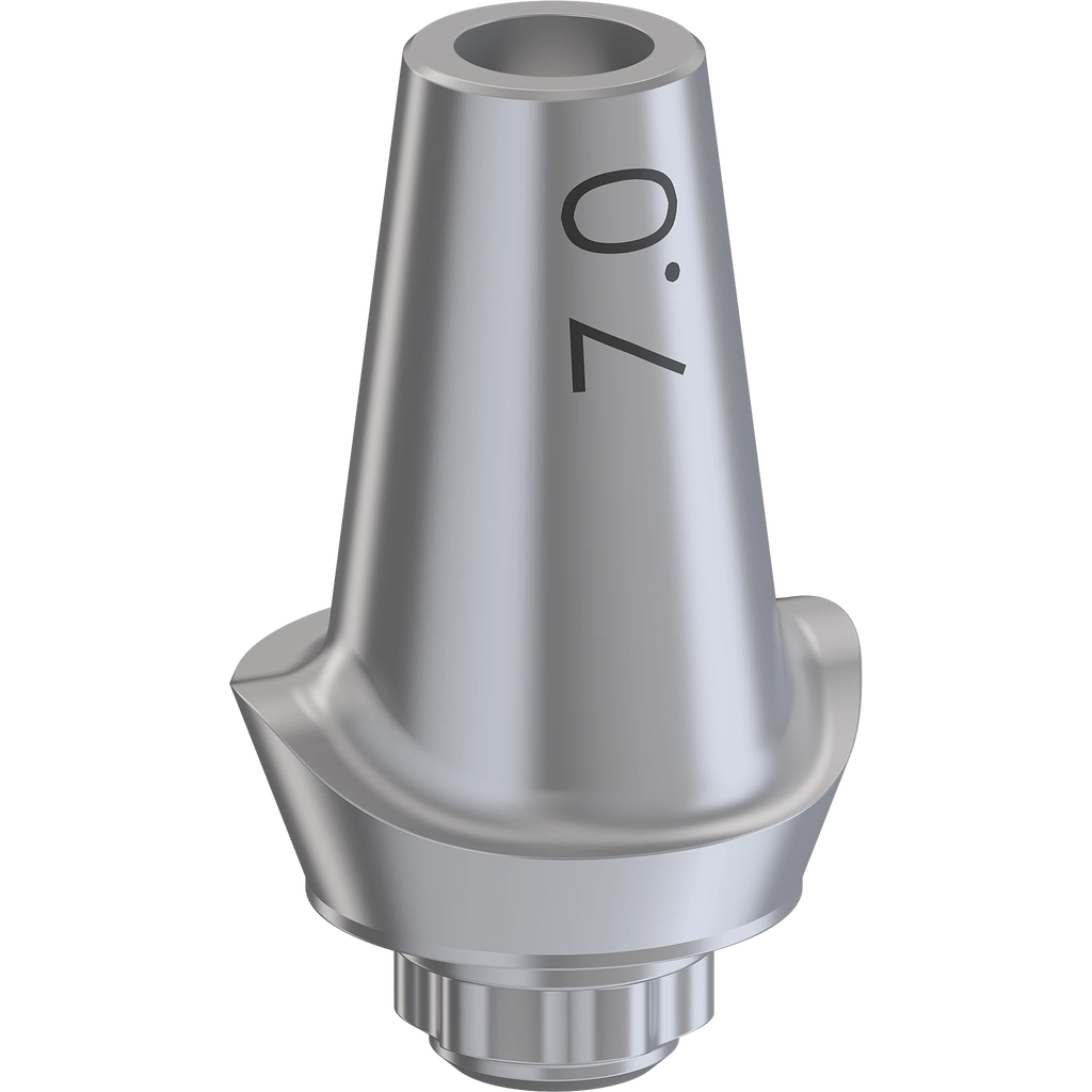 Molaris™ TiLobe® Titanium Abutment, Ø 8.0/9.0, F 7.0, C 1.0 mm