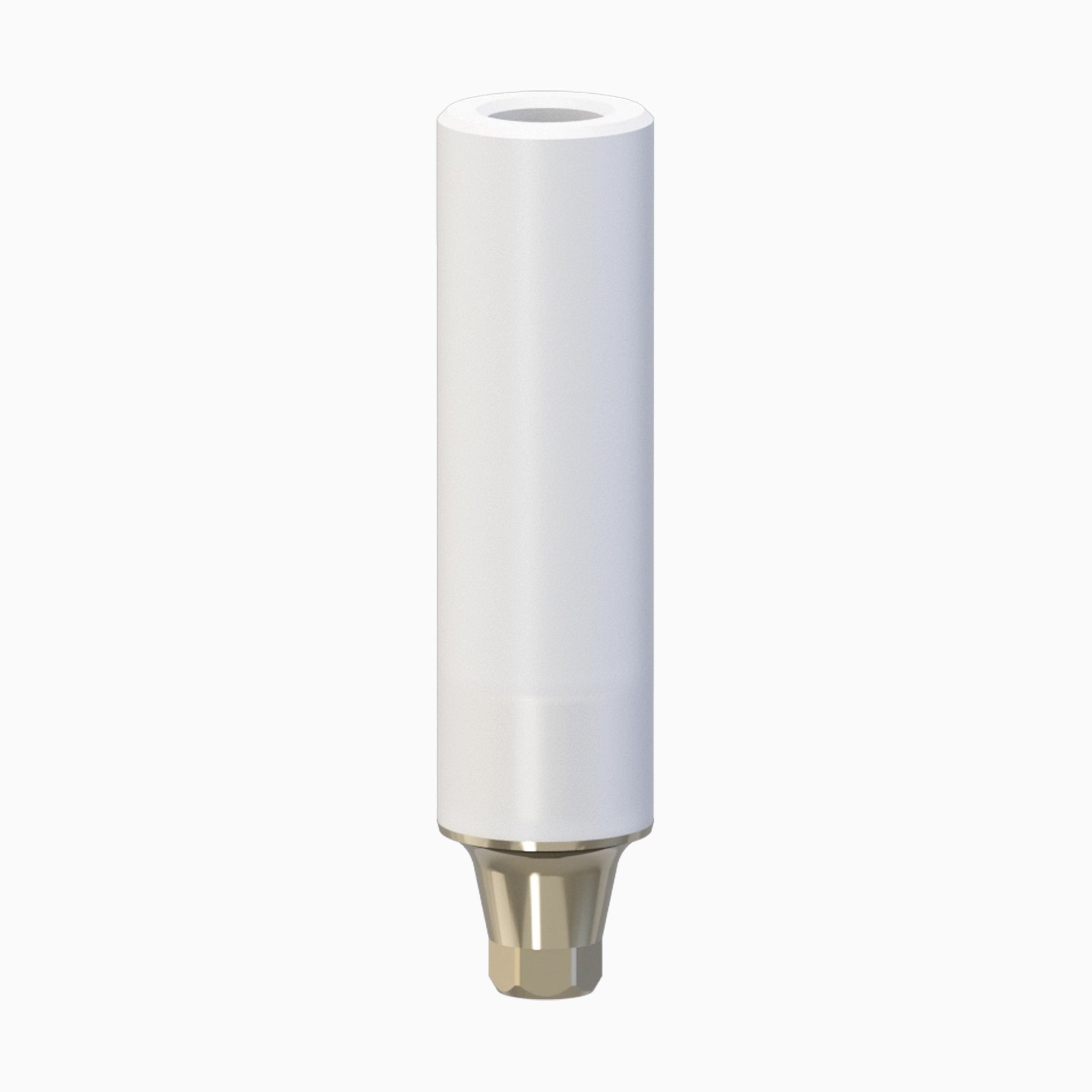 Conical Castable Gold Base Abutment, Engaging