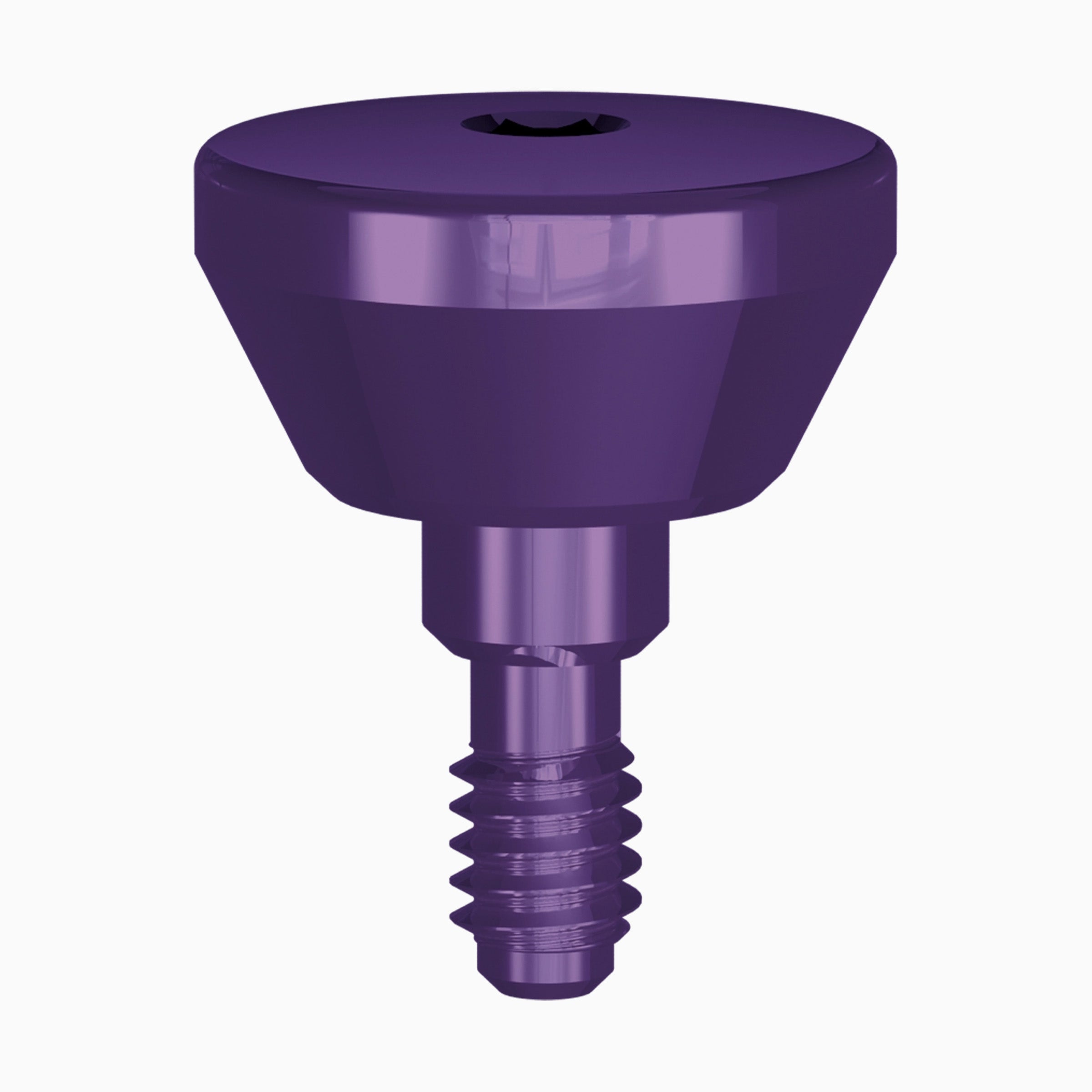 Internal Hex Healing Abutment, Straight, WP, Ø6.5 x C2.0 mm