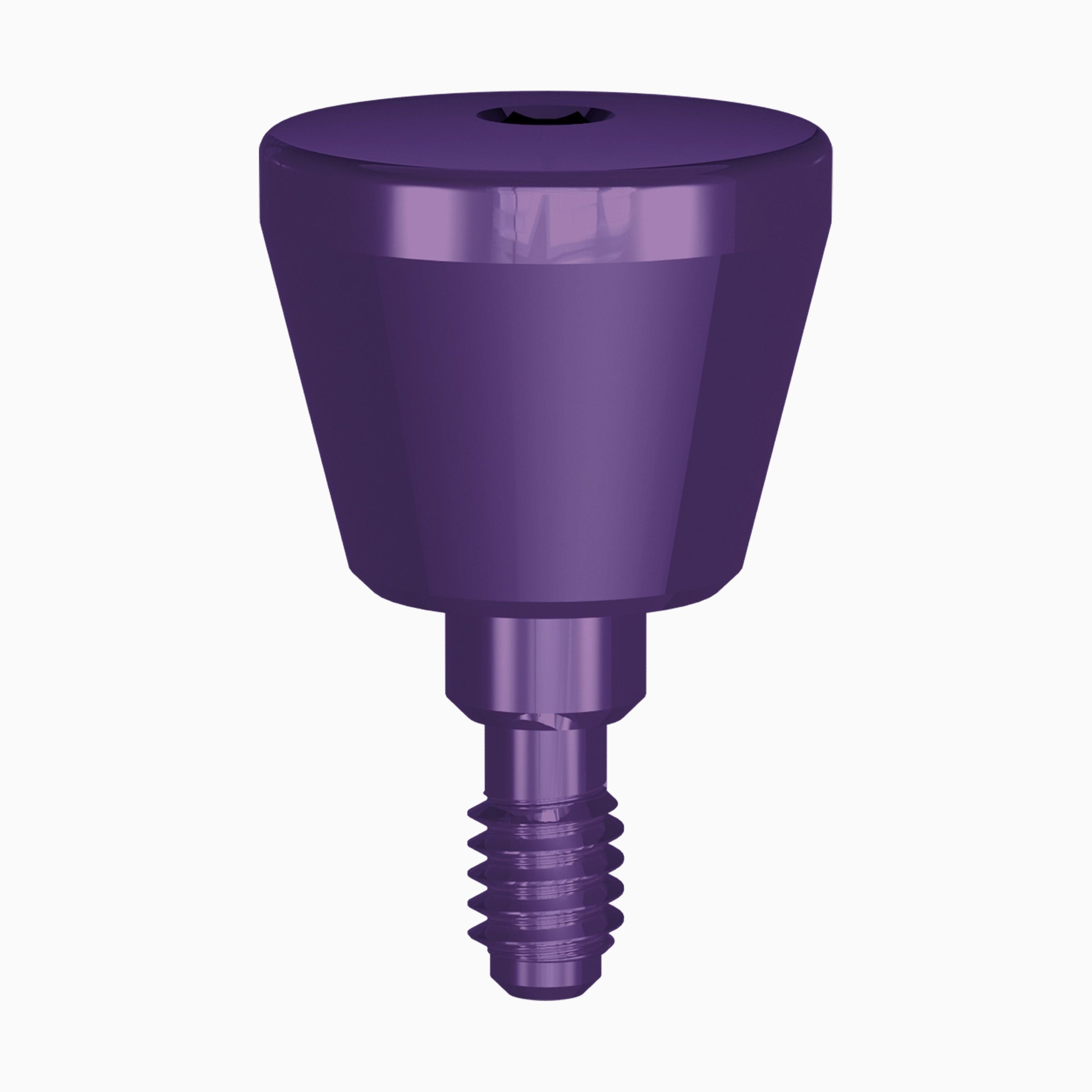 Internal Hex Healing Abutment, Straight, WP, Ø6.5 x C4.0 mm