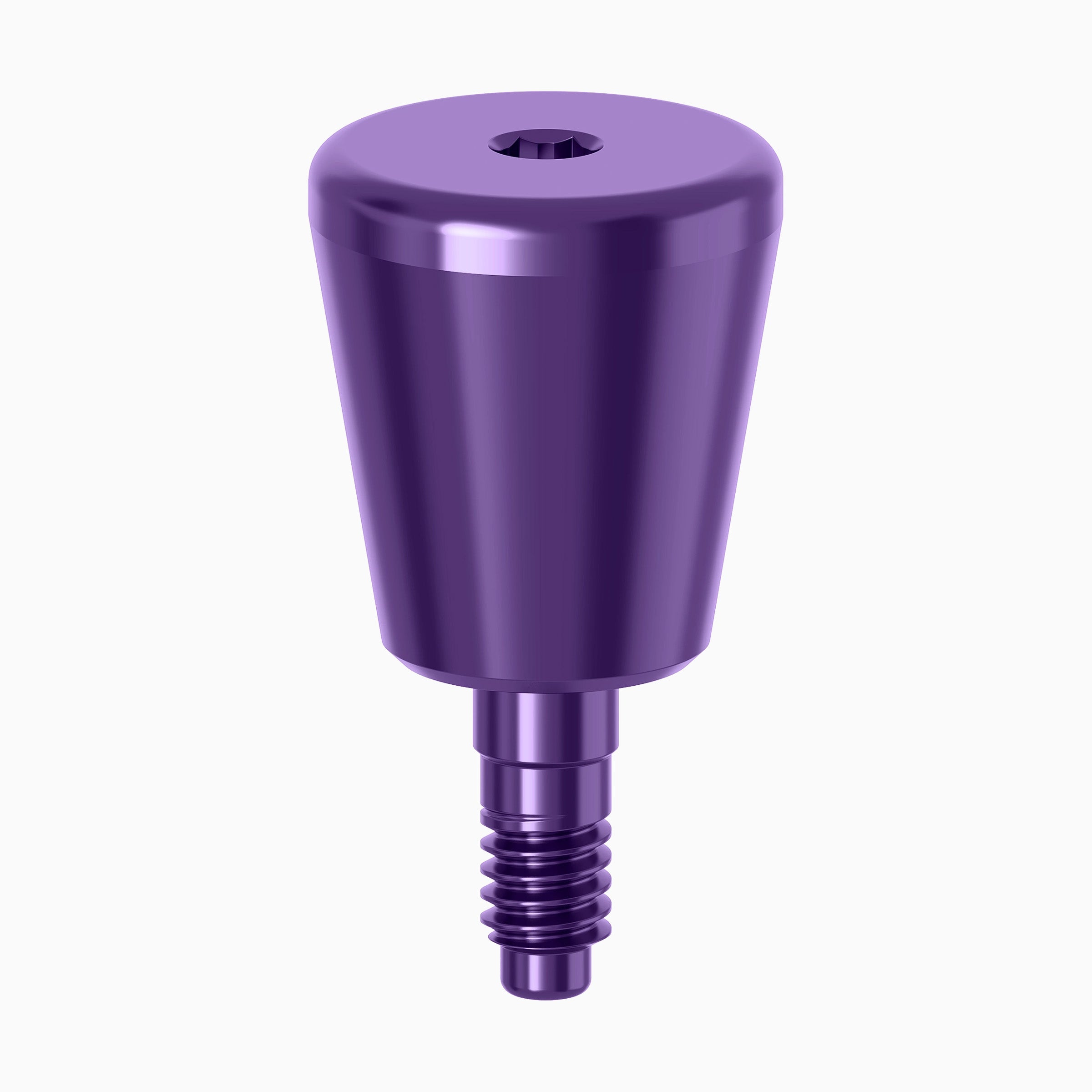 Internal Hex Healing Abutment, Straight, WP, Ø6.5 x C6.0 mm