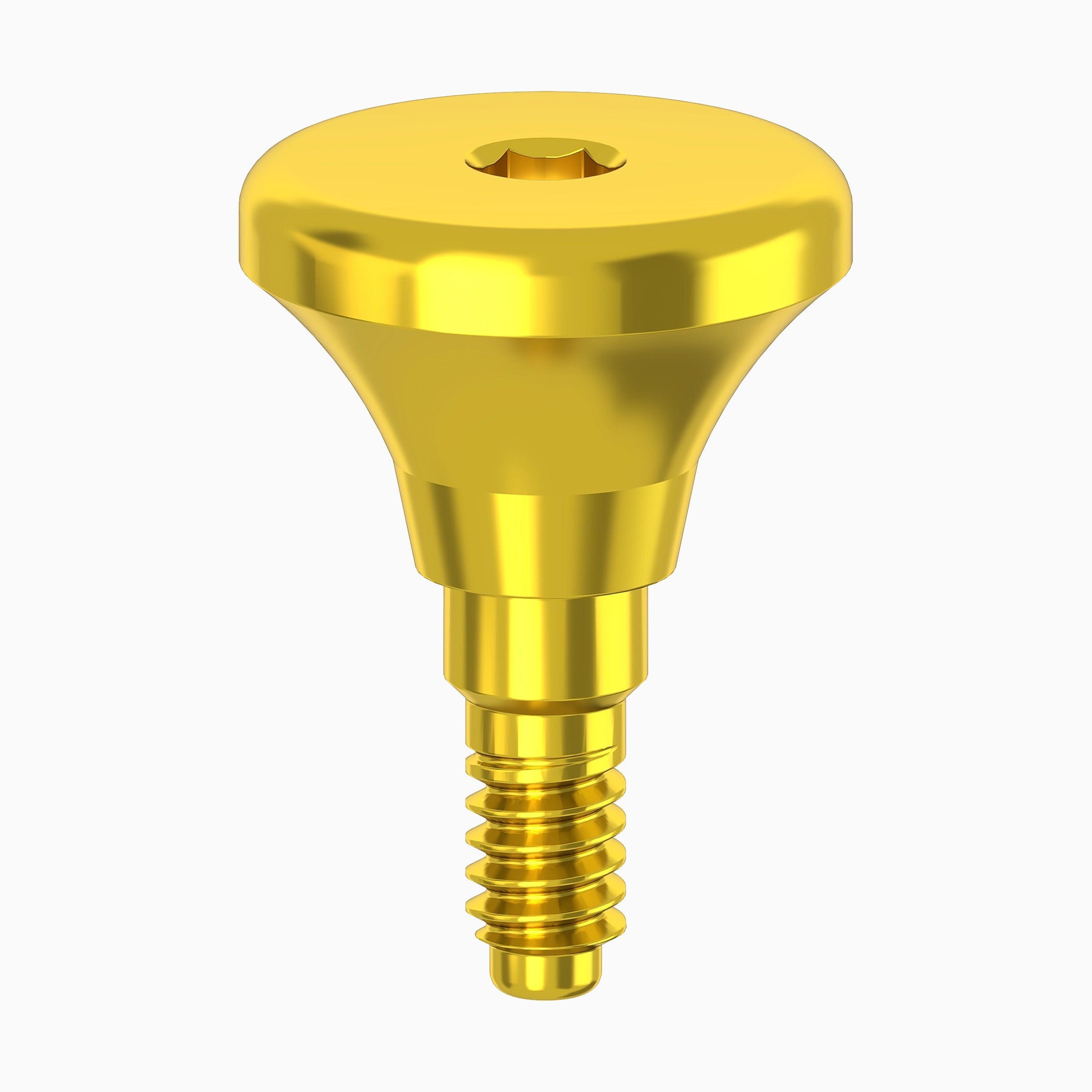 Conical Healing Abutment, Concave, Ø6.0 x C2.0 mm
