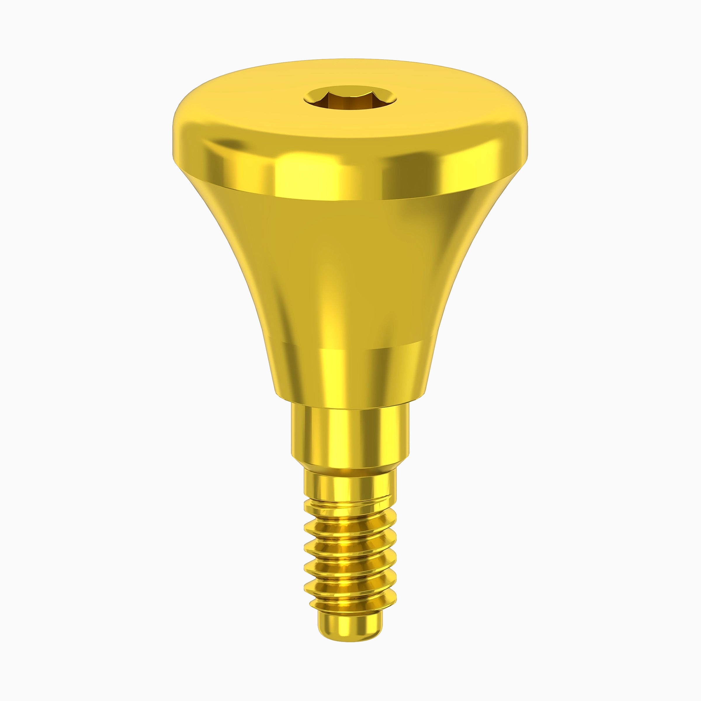 Conical Healing Abutment, Concave, Ø6.0 x C3.0 mm
