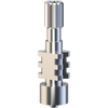 Paltop Straight Single-unit Impression Post, Open Open