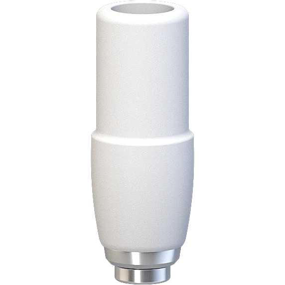 GENESIS® TiLobe® PMMA Temporary Abutment, Ø 3.5/3.8, F 4.0, Non-Engaging