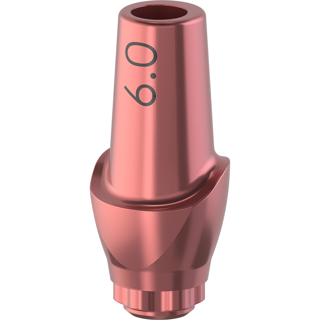 GENESIS® TiLobe® Straight Aesthetic Contour Ti Abutment Ø 5.5/6.5 / 6mm / 3mm