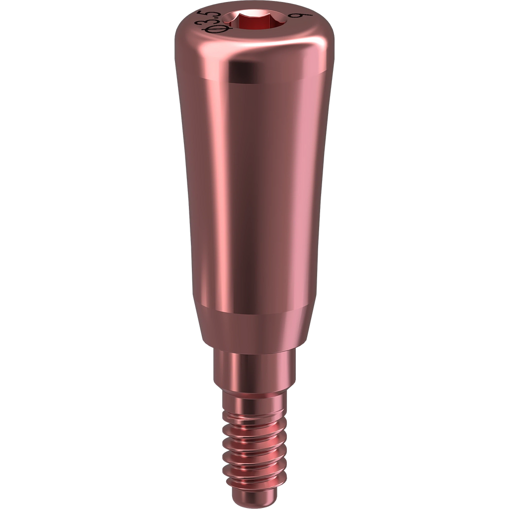 GENESIS ACTIVE™ Conical Healing Abutment, Concave Ø 3.5, H 6.0 mm