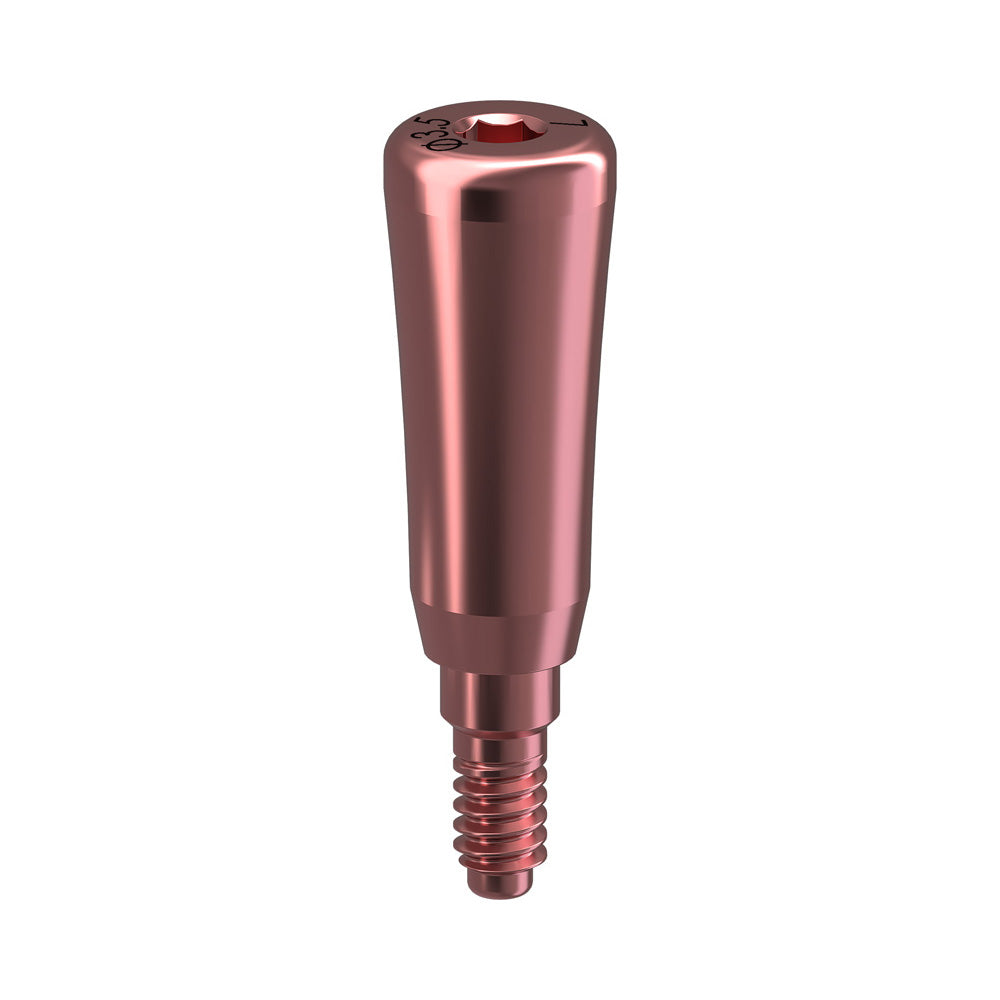 GENESIS ACTIVE™ Conical Healing Abutment, Concave Ø 3.5, H 7.0 mm