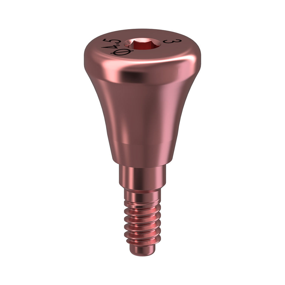 GENESIS ACTIVE™ Conical Healing Abutment, Concave Ø 4.5, H 3.0 mm
